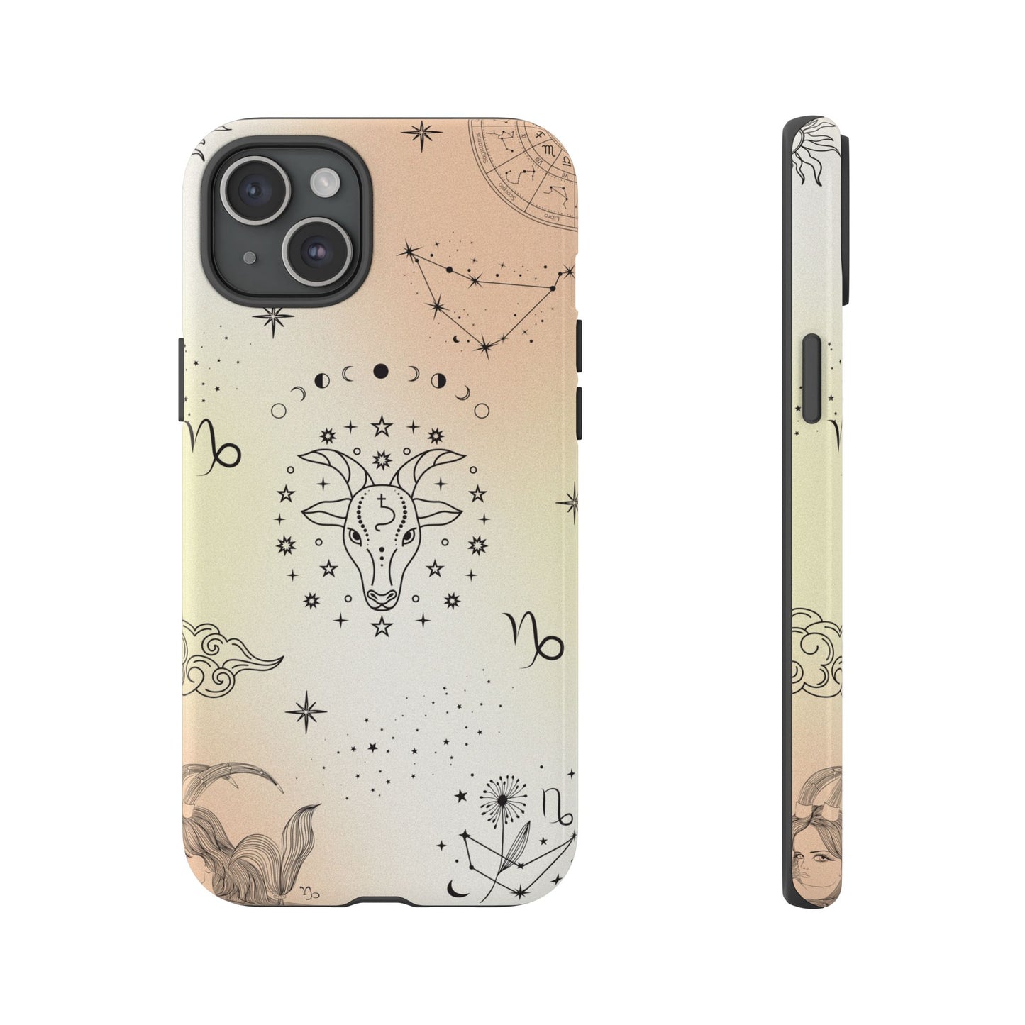 Capricorn Zodiac Sign Phone Case β Sleek & Ambitious Style for iPhone, Samsung & Google Pixel