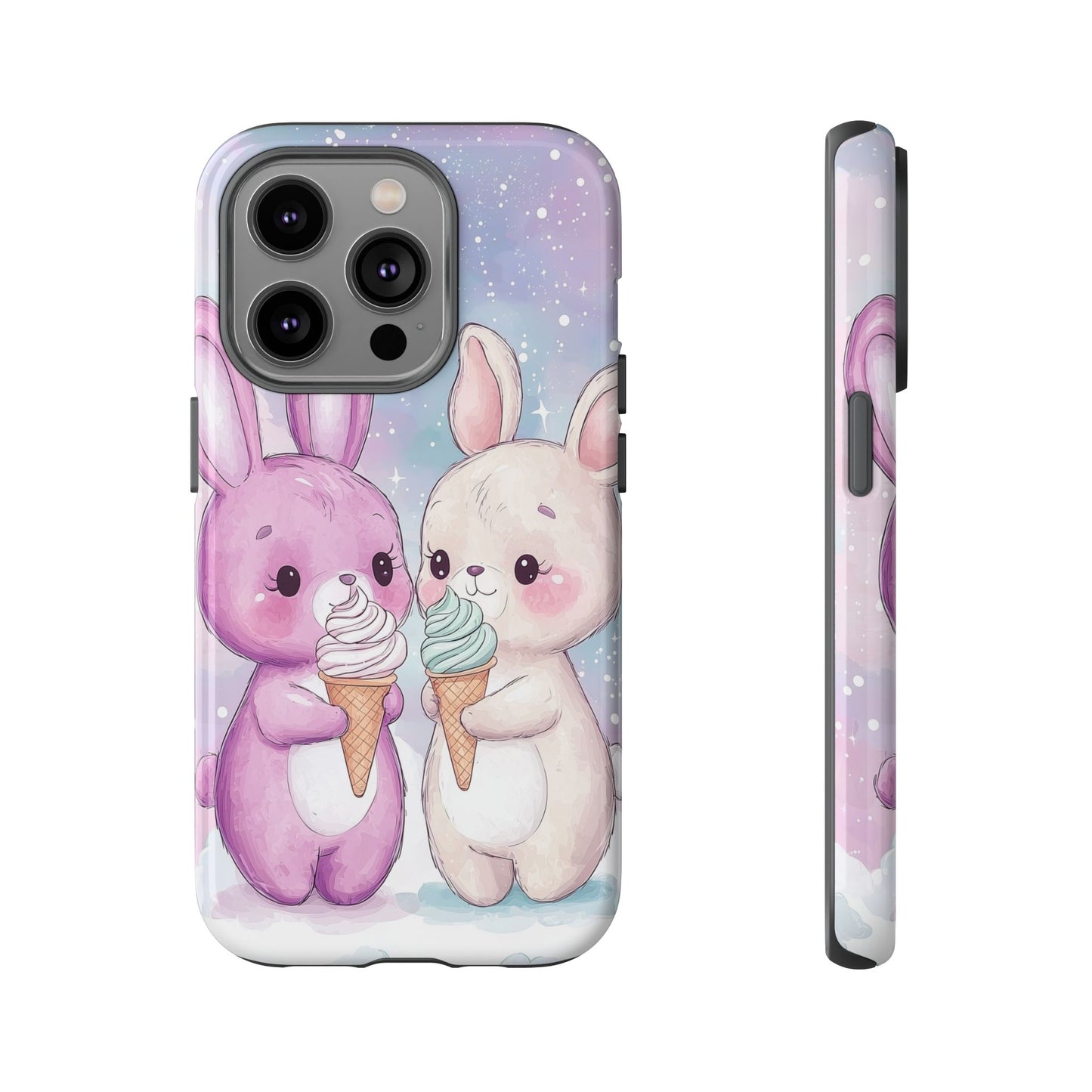Sweet Bunny Bliss - Kawaii Anime Phone Case for iPhone, Samsung, Google Pixel