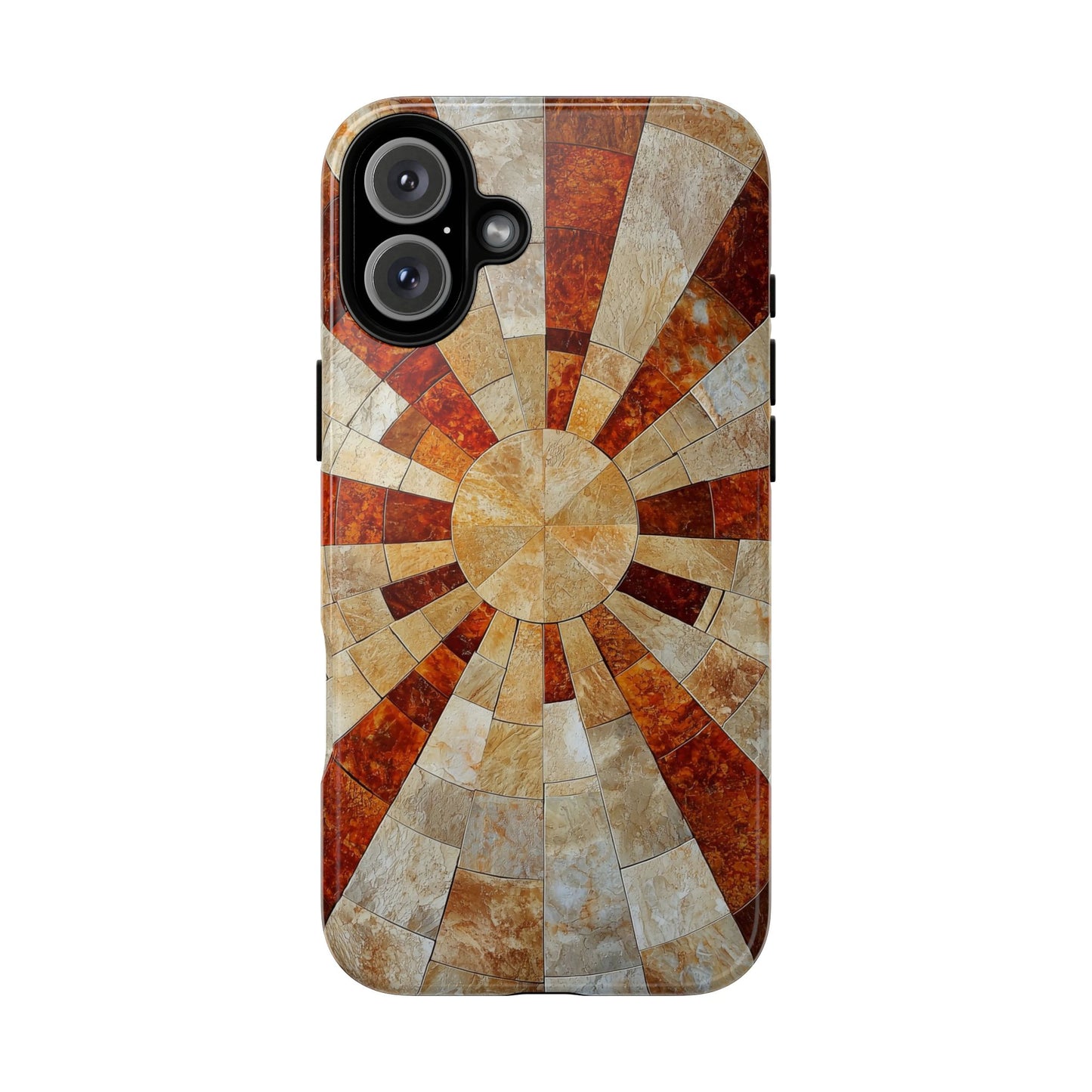 Boho Radiance Stone Mosaic Phone Case for iPhone, Pixel & Samsung