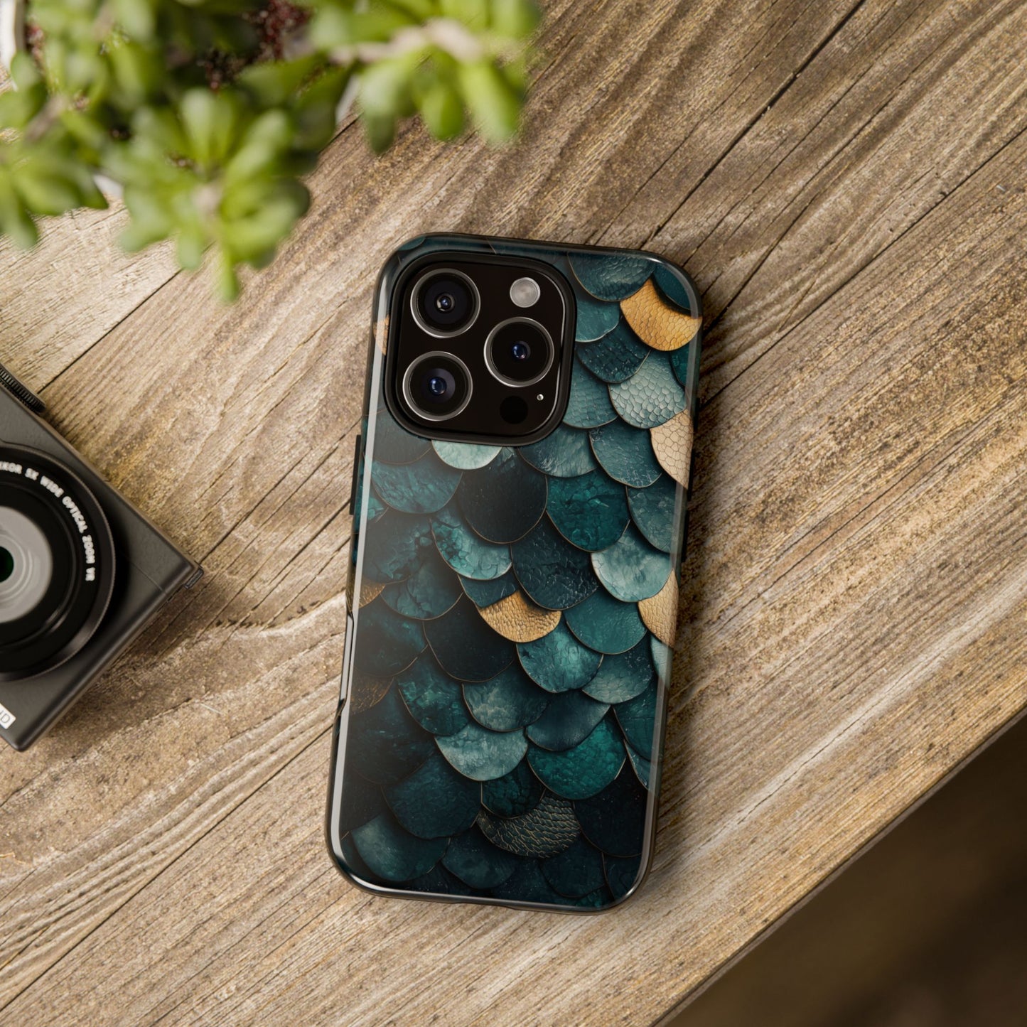 Midnight Scales Snakeskin Phone Case for iPhone, Samsung & Google Pixel