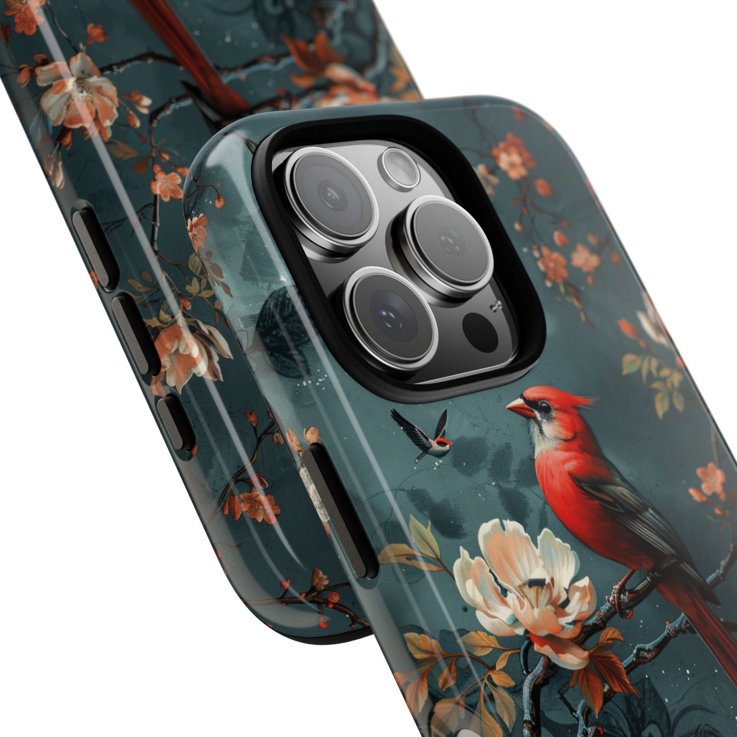 Floral Bird Phone Case β Elegant Nature-Inspired Cover for iPhone, Samsung & Google Pixel