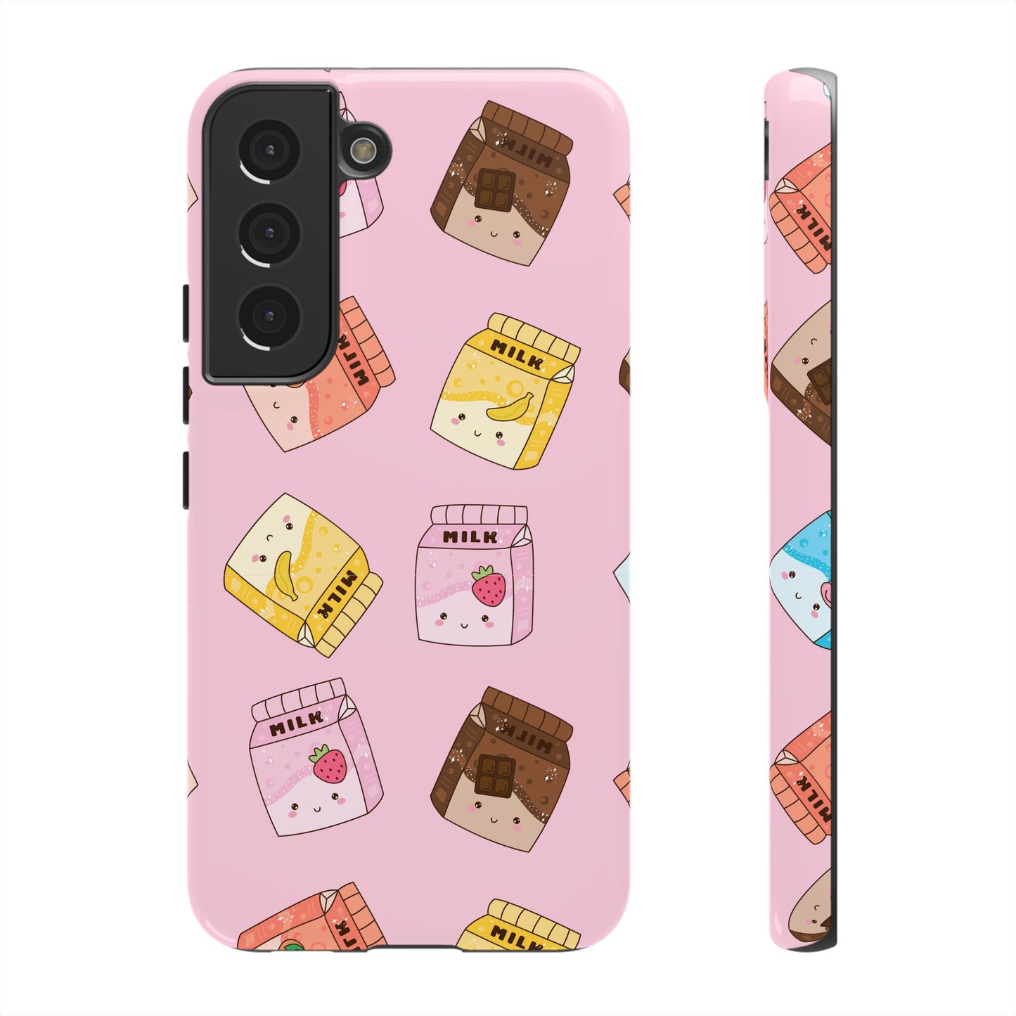 Kawaii Milk Carton Phone Case for iPhone, Google Pixel, Samsung