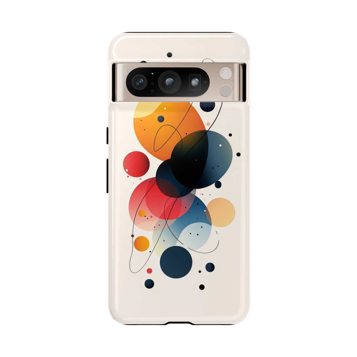Galactic Echo – Abstract Minimalist Phone Case for iPhone, Samsung & Pixel