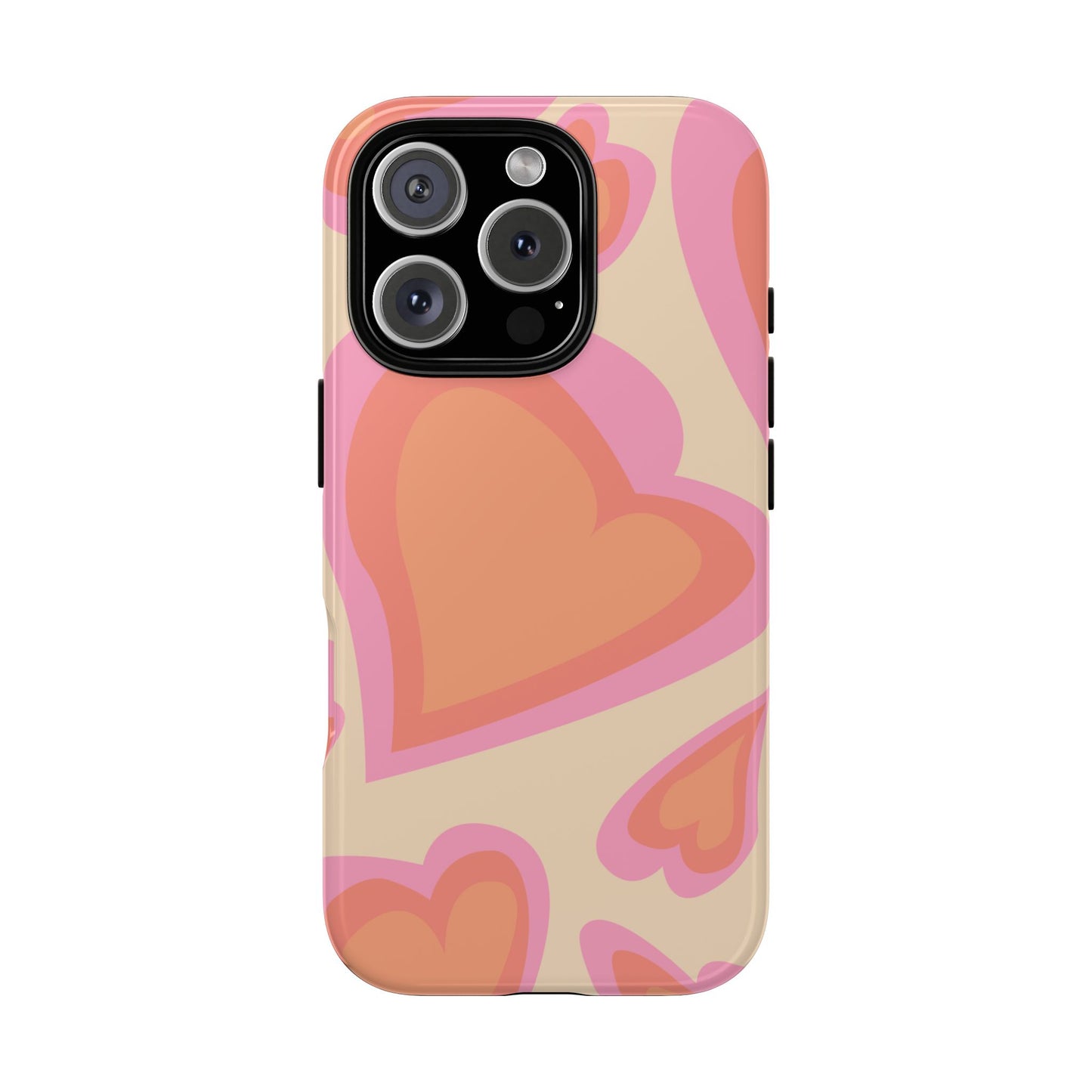 Retro Heart Phone Case – Cute Vintage Aesthetic for iPhone, Samsung & Google Pixel