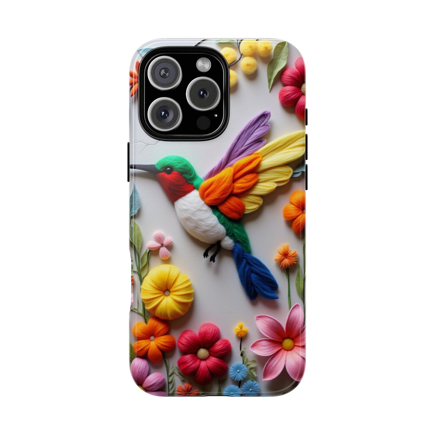 Elegant Hummingbird with Floral Mosaic Design | Nature's Artistic Vibes | Pixel 8 pro