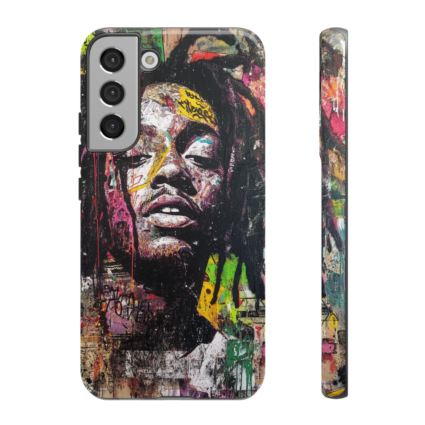 Basquiat Art iPhone Case – Bold, Graffiti-Inspired Street Art Cover - iPhone, Samsung & Google Pixel Cover - Artistic Painting Case, Art Lover Gift