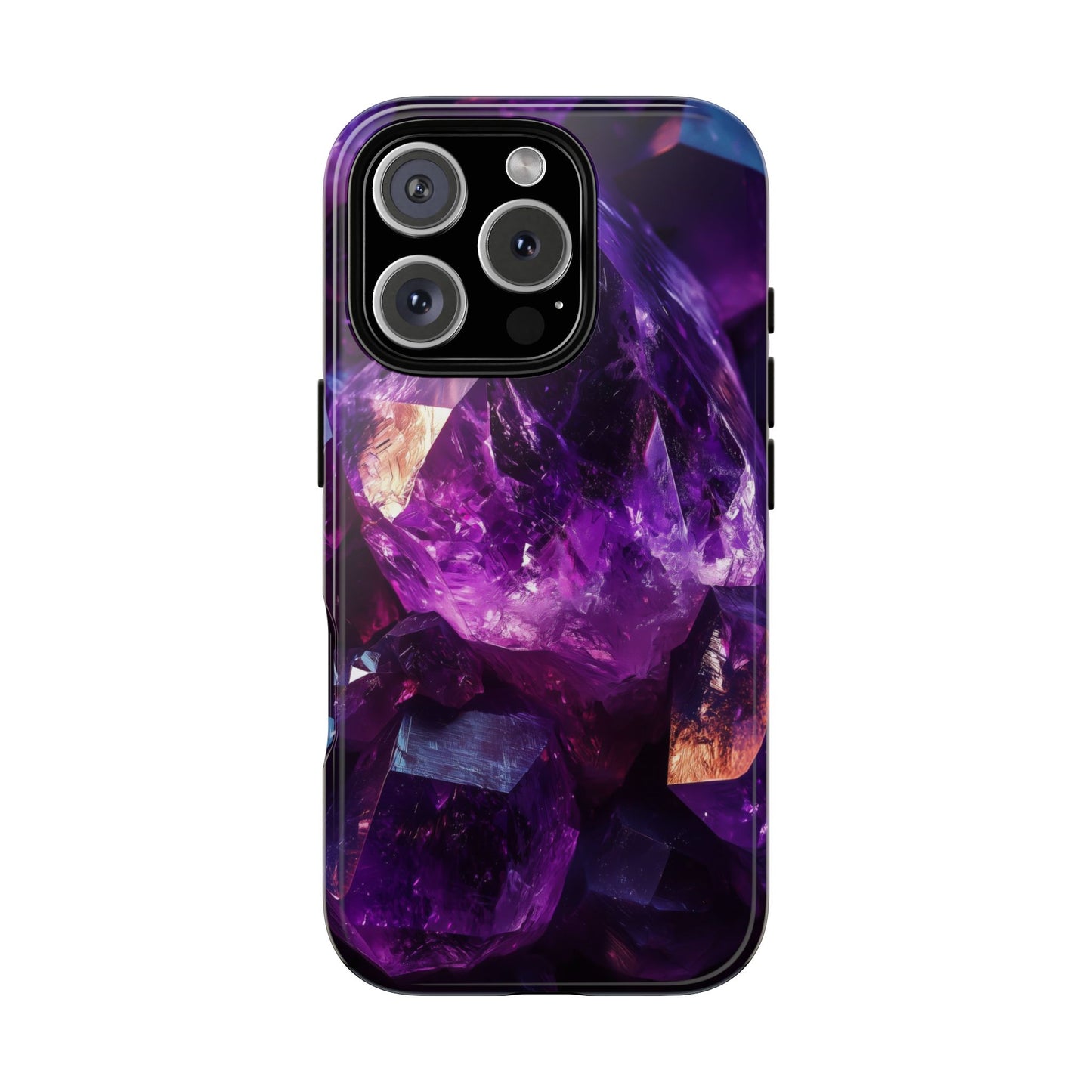 Royal Amethyst Stones Crystals Phone Case for iPhone, Samsung & Google Pixel