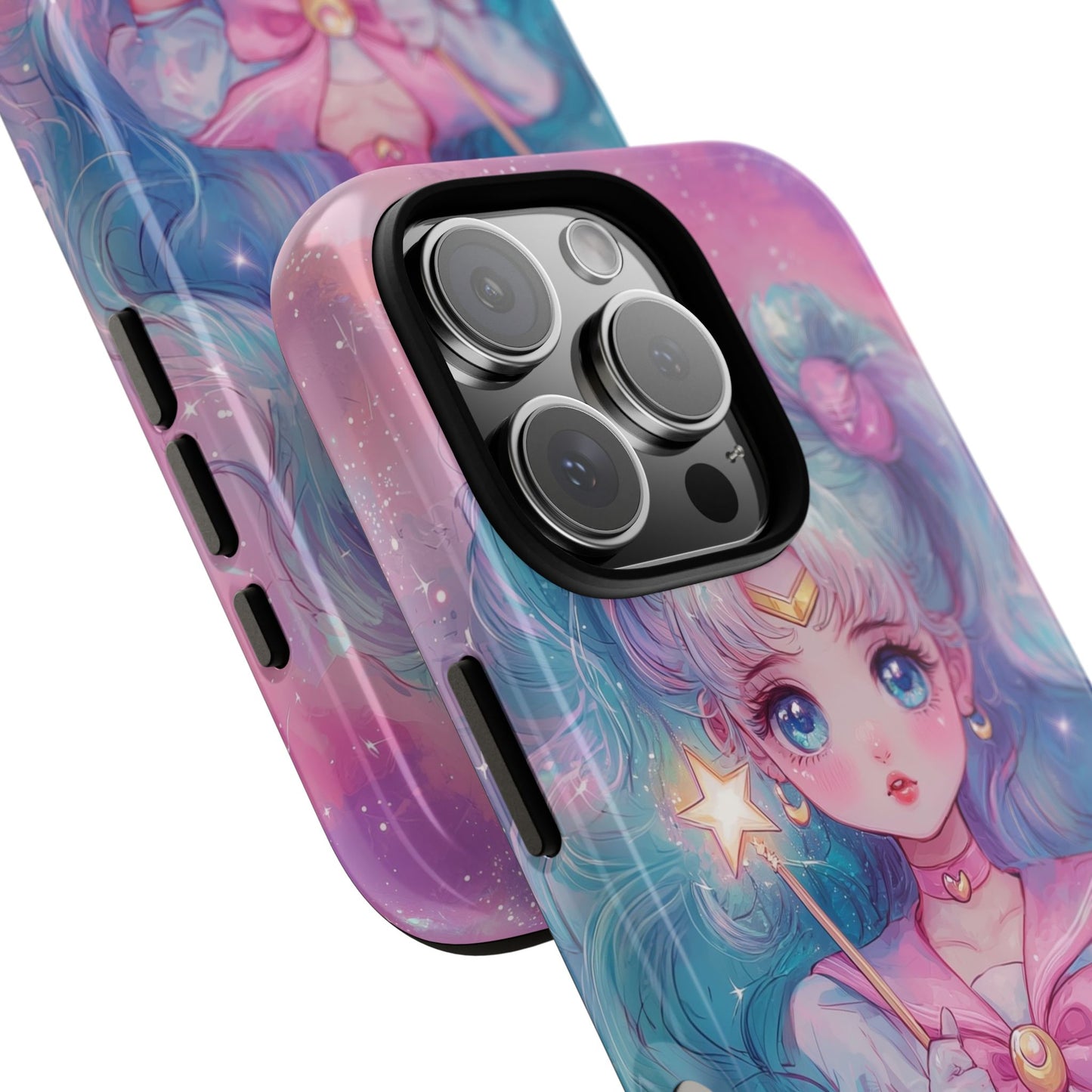 Magical Moon Guardian Anime Phone Case for iPhone, Samsung, Google Pixel
