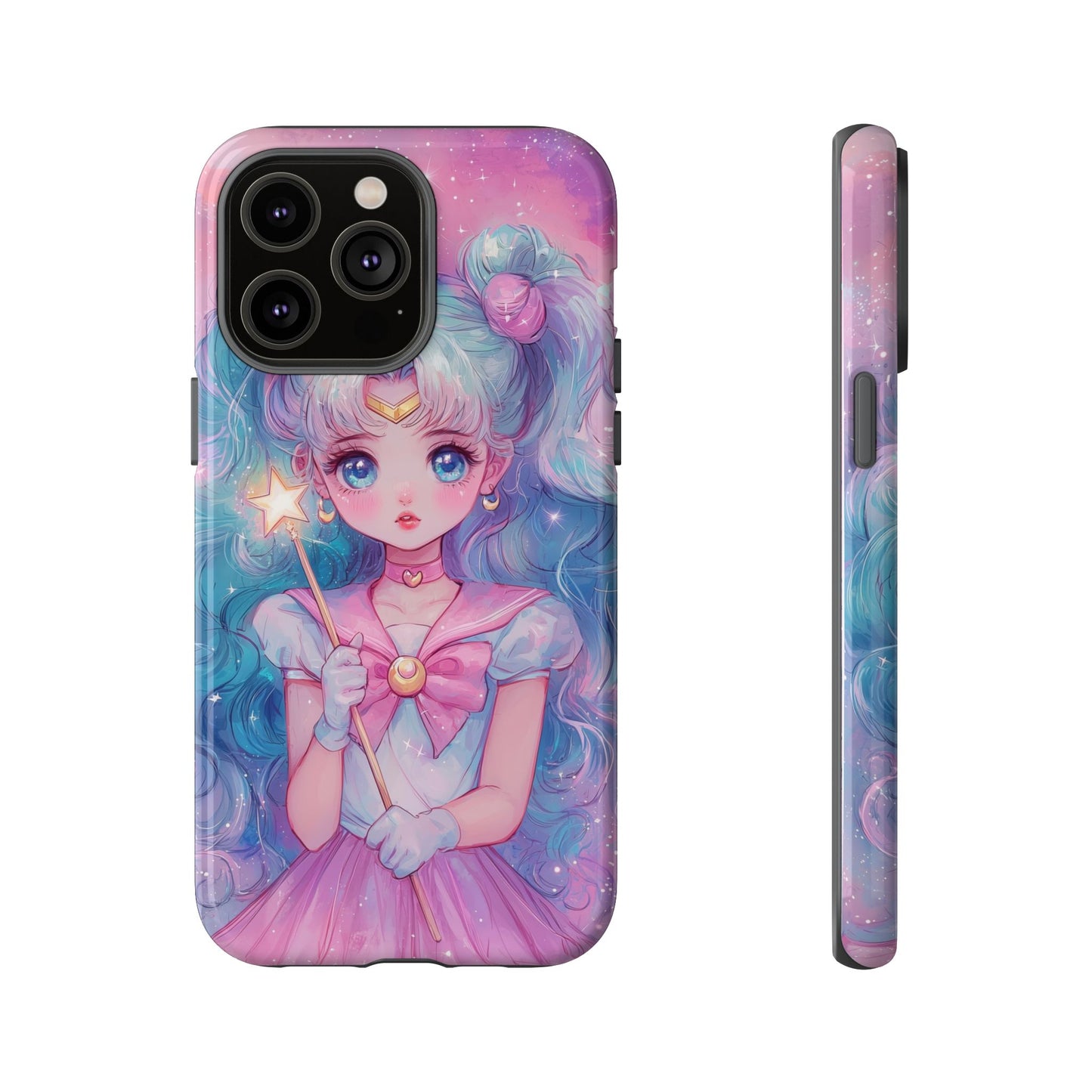Magical Moon Guardian Anime Phone Case for iPhone, Samsung, Google Pixel