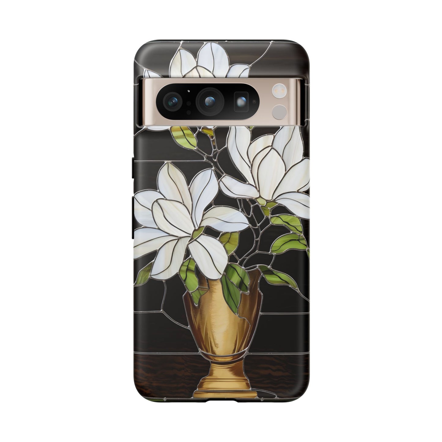 Stained Glass Floral Phone Case