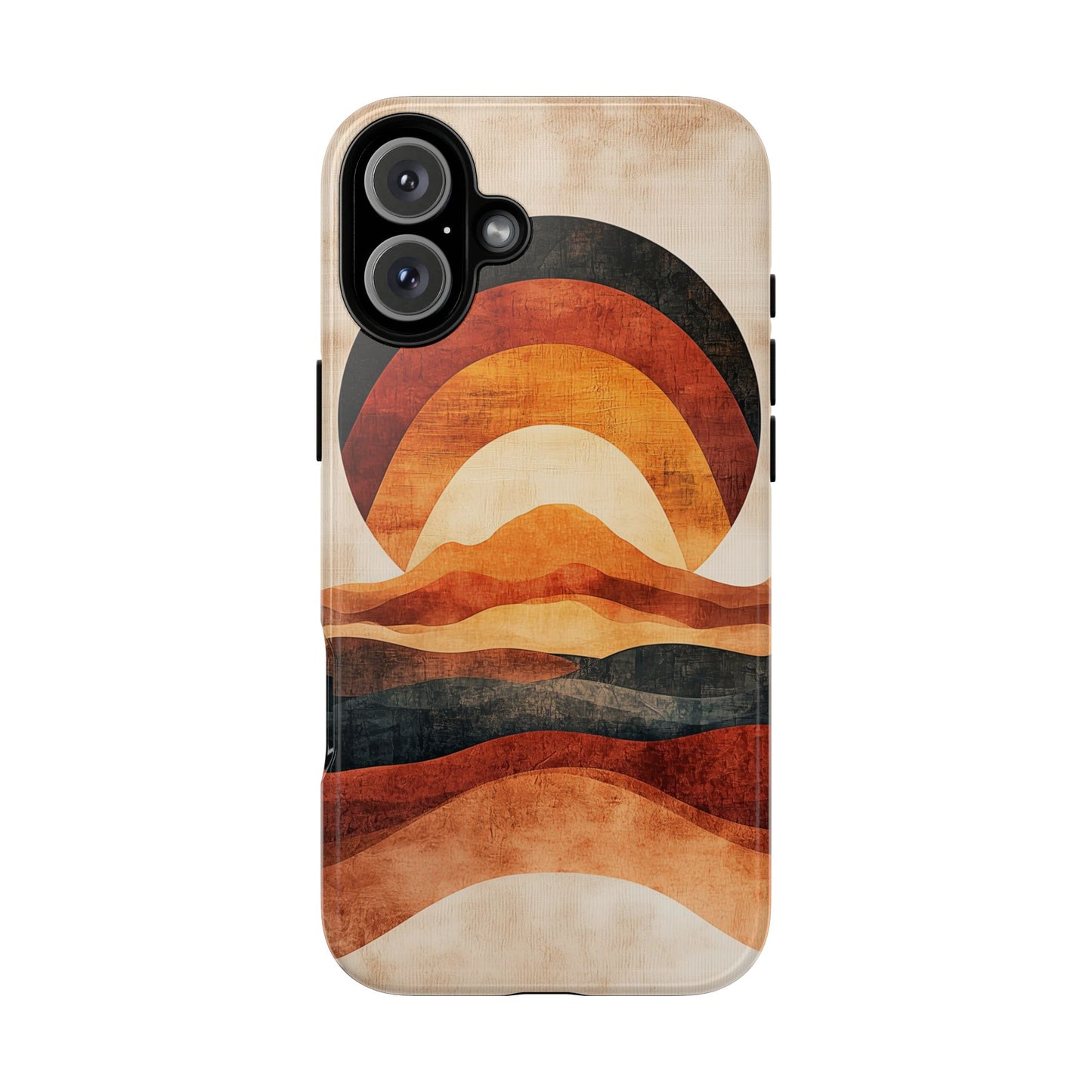 Boho Desert Sunrise Phone Case for iPhone, Pixel & Samsung