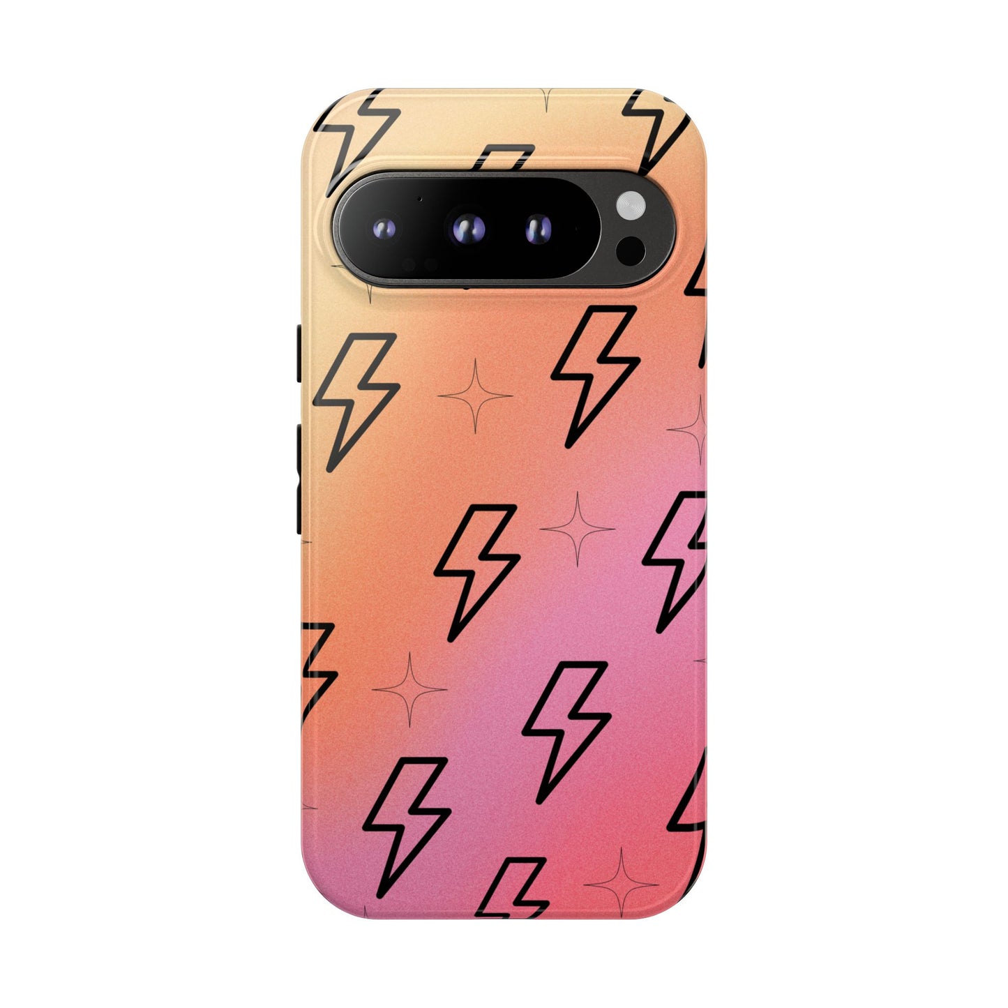 Retro Thunder Phone Case ⚡ Vintage Aesthetic for iPhone, Samsung & Pixel