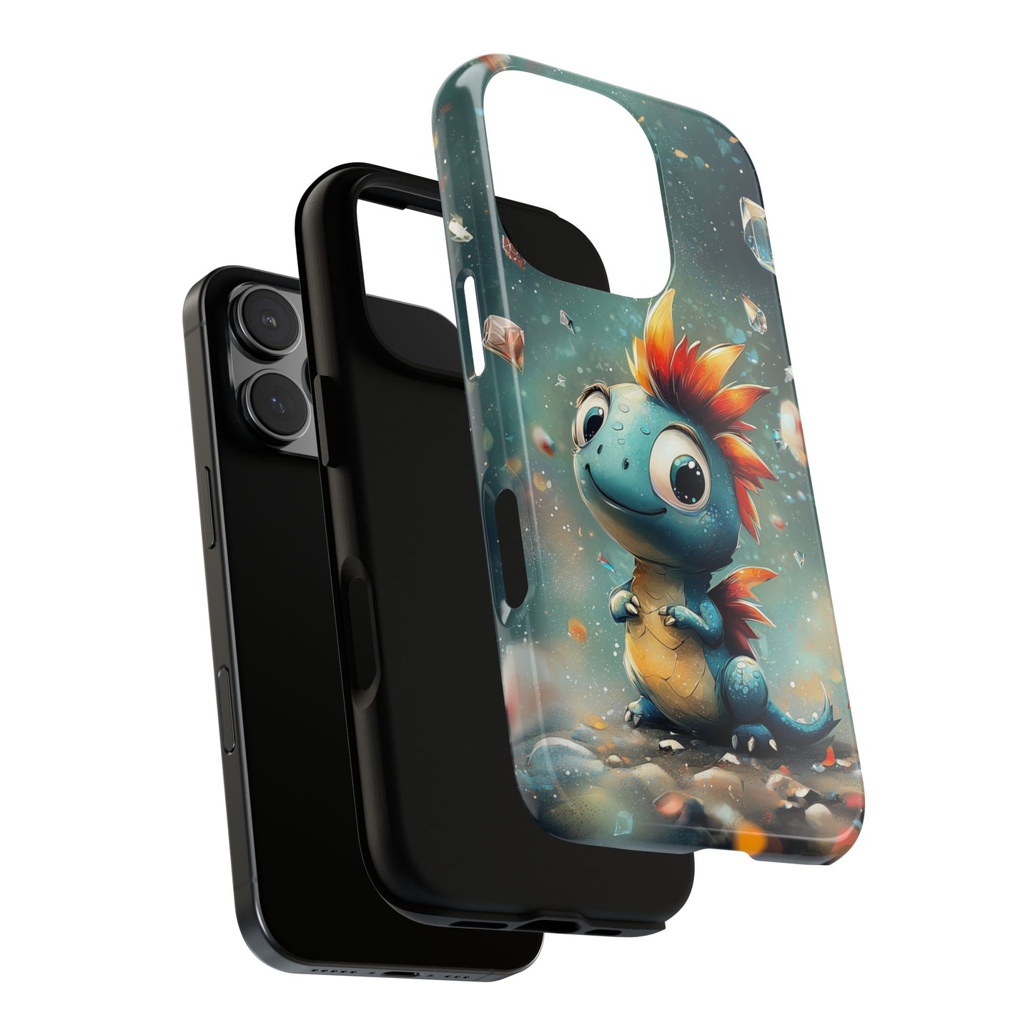 Crystal Hatchling β Enchanted Baby Dragon Phone Case for iPhone, Samsung, Google Pixel