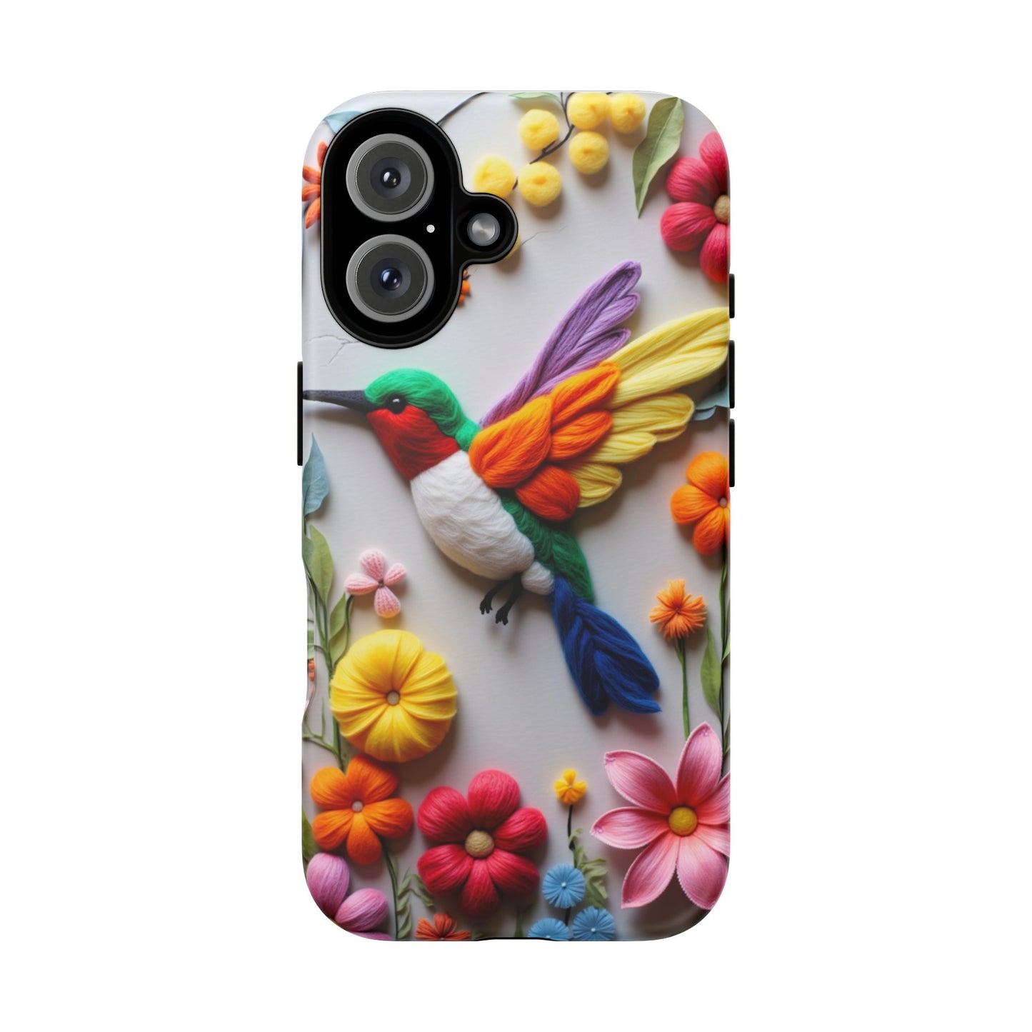 Elegant Hummingbird with Floral Mosaic Design | Nature's Artistic Vibes | Pixel 8 pro