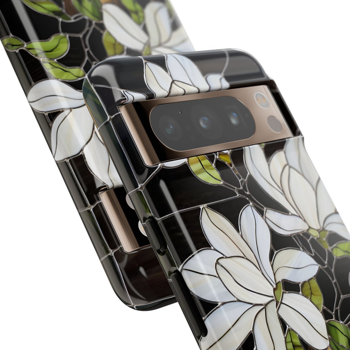 Stained Glass Floral Phone Case