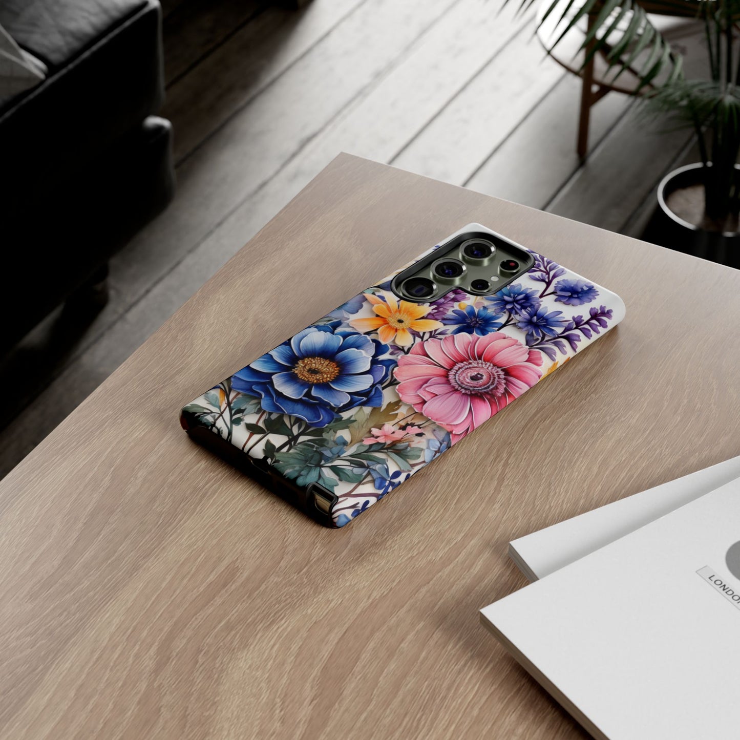 Elegant Floral Bouquet Mobile Case – Vibrant Botanical Art