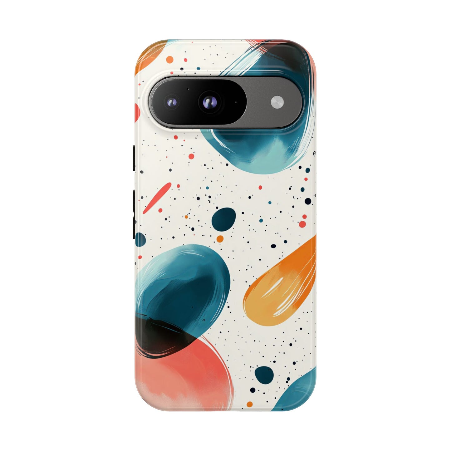 Color Swirl Splash – Abstract Art Phone Case for iPhone, Samsung & Pixel