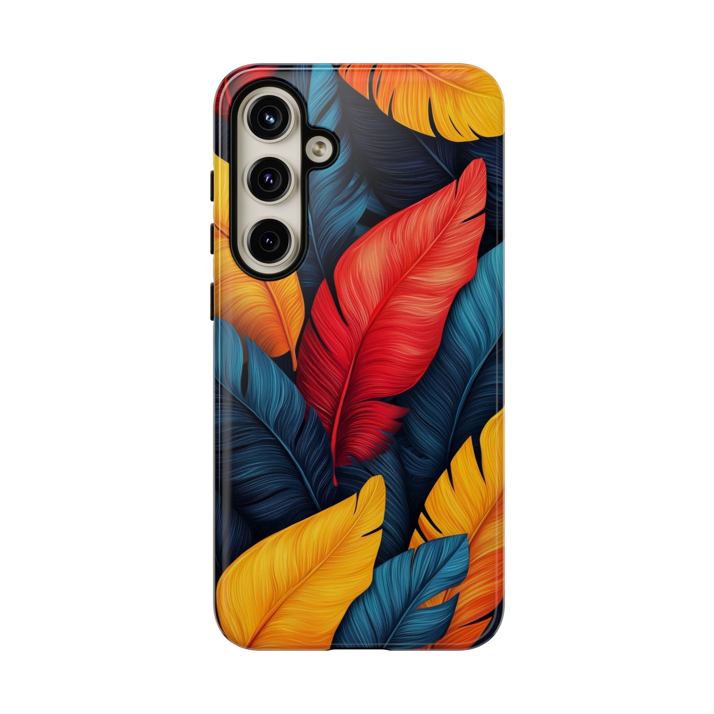 Jungle Toucan Feathers Phone Case β Vibrant & Unique for iPhone, Pixel & Samsung