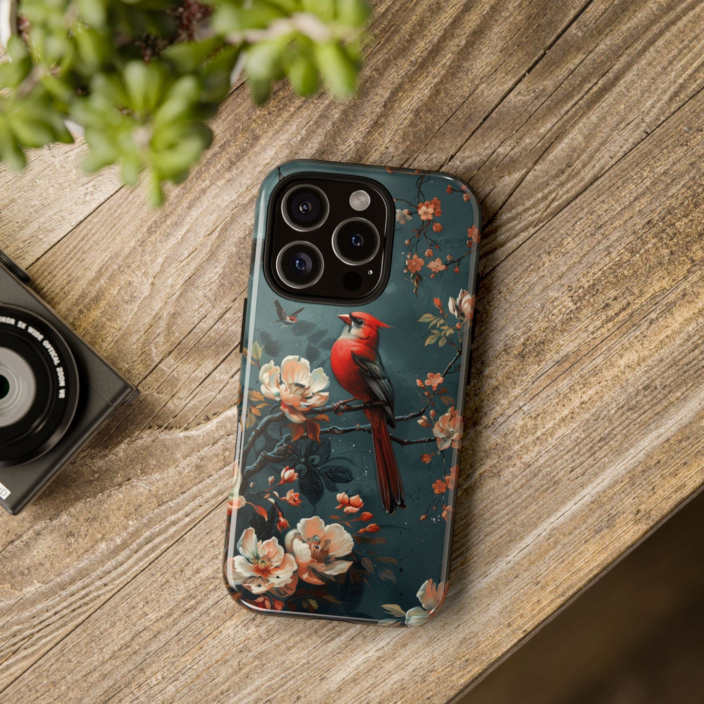 Floral Bird Phone Case β Elegant Nature-Inspired Cover for iPhone, Samsung & Google Pixel