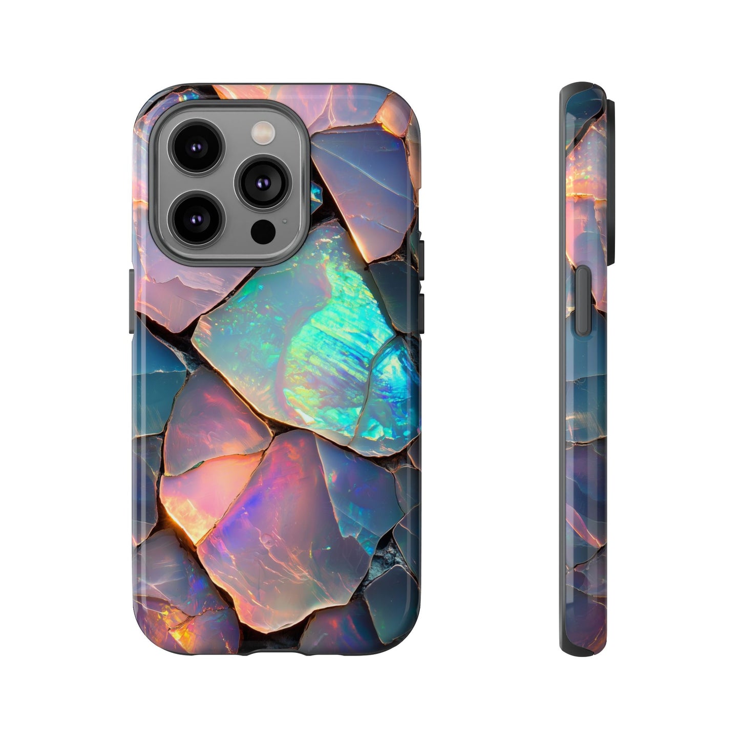 Iridescent Opal Shard Phone Case for iPhone, Samsung & Google Pixel