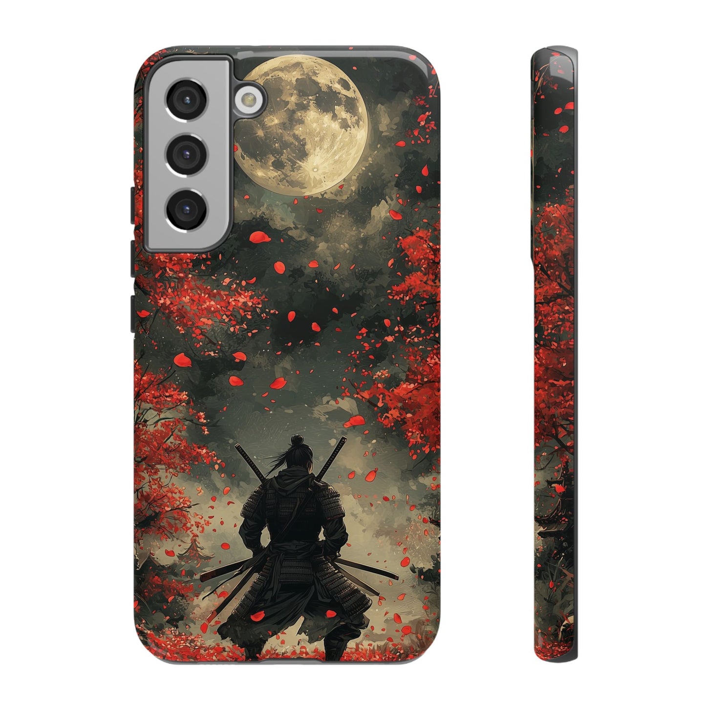 Moonlit Samurai: The Last Stand Phone Case for iPhone, Samsung & Pixel