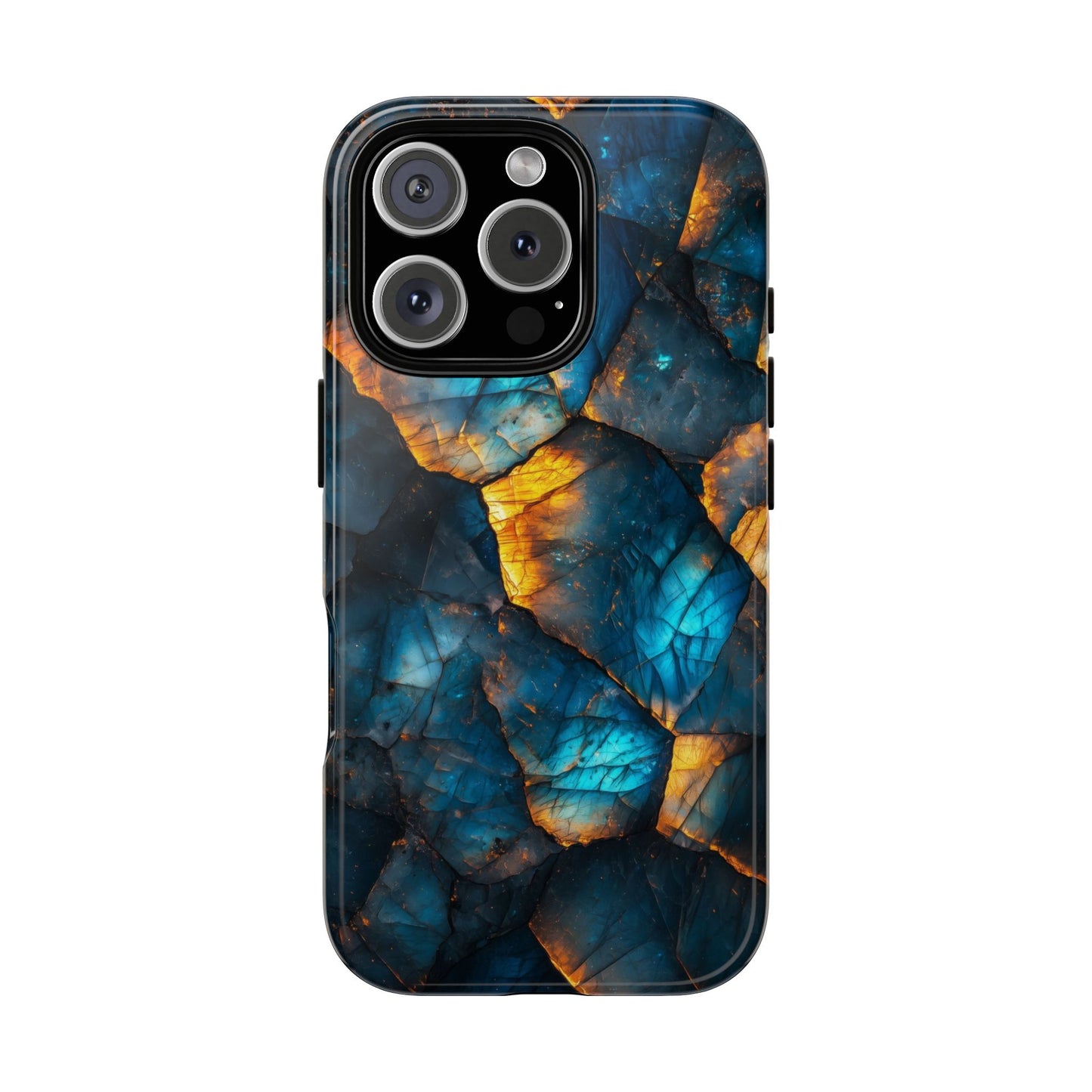 Luminous Midnight Stone Phone Case for iPhone, Samsung & Google Pixel