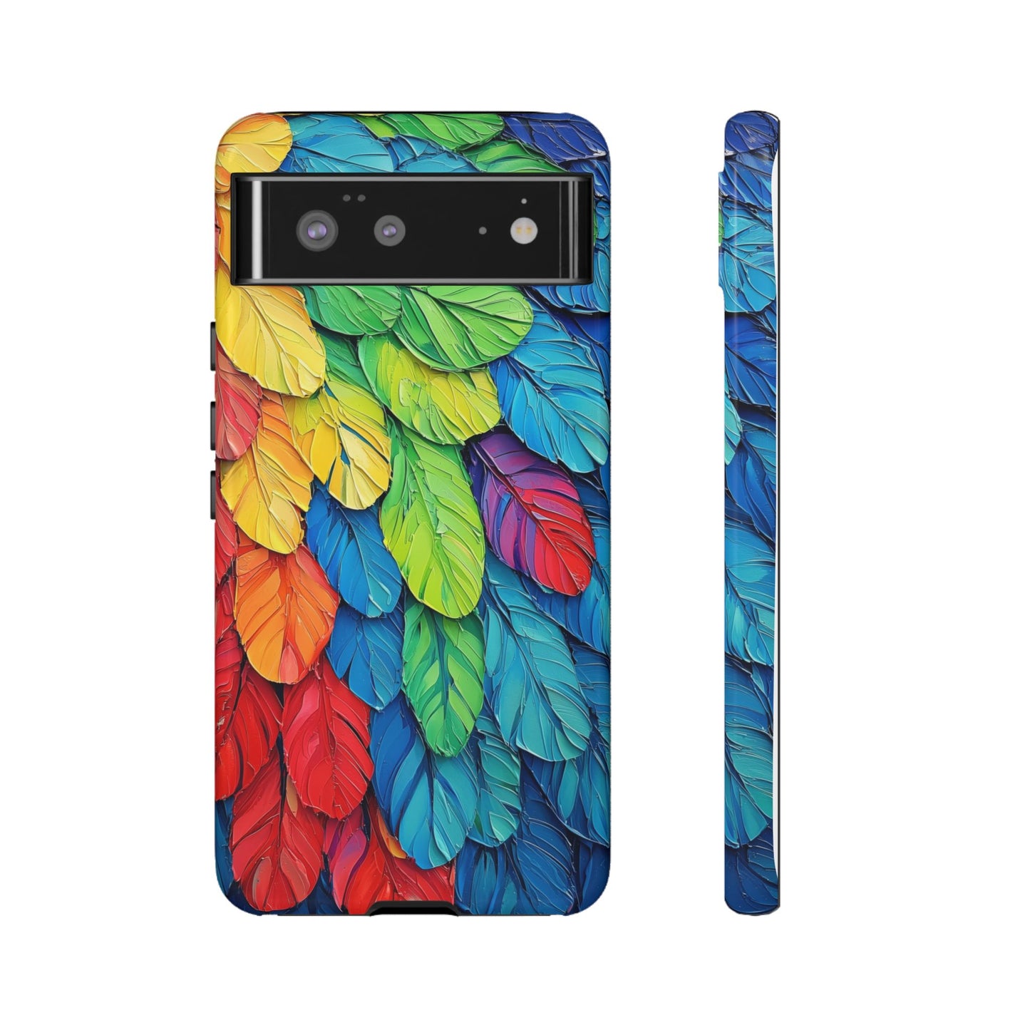 Vibrant Parrot Wings Phone Case for iPhone, Samsung & Google Pixel