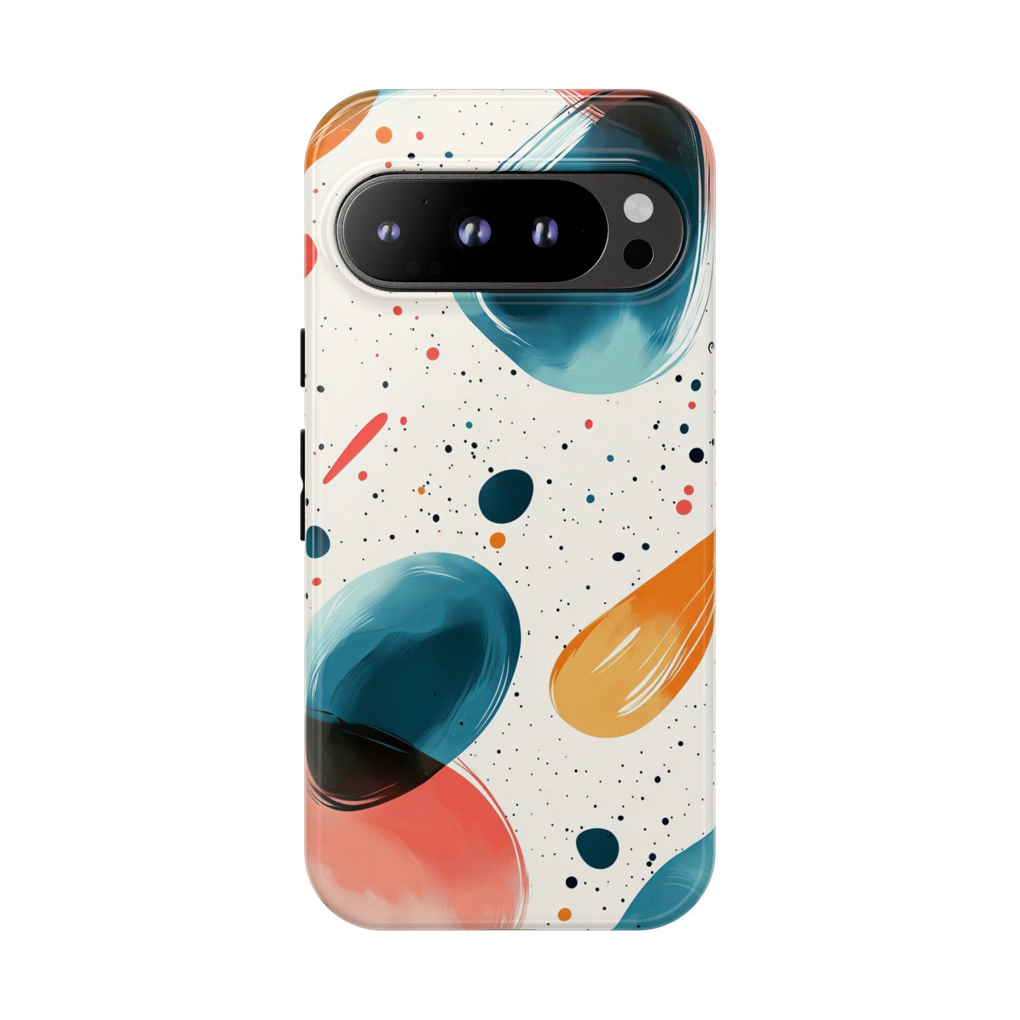 Color Swirl Splash – Abstract Art Phone Case for iPhone, Samsung & Pixel