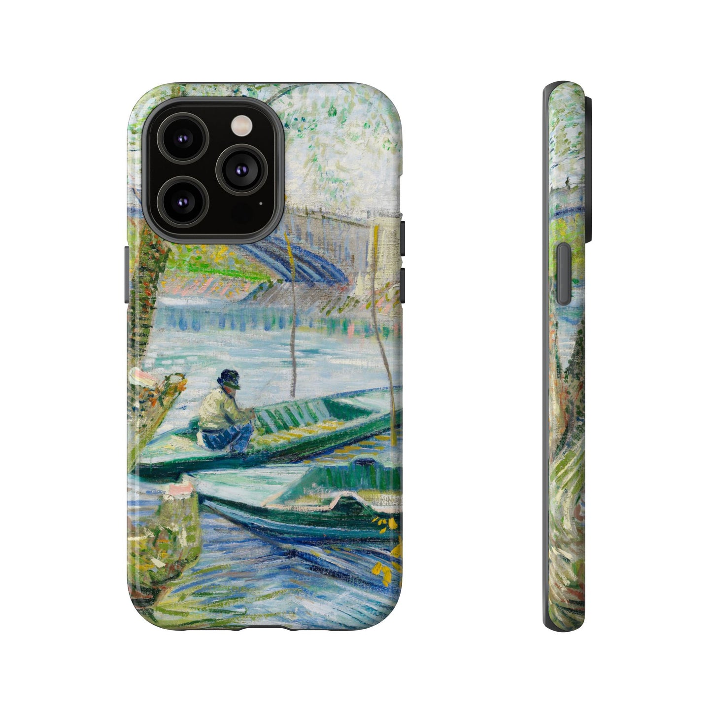 Vincent Van Gogh Fisherman Painting Phone Case - Art Case for iPhone, Samsung & Google Pixel