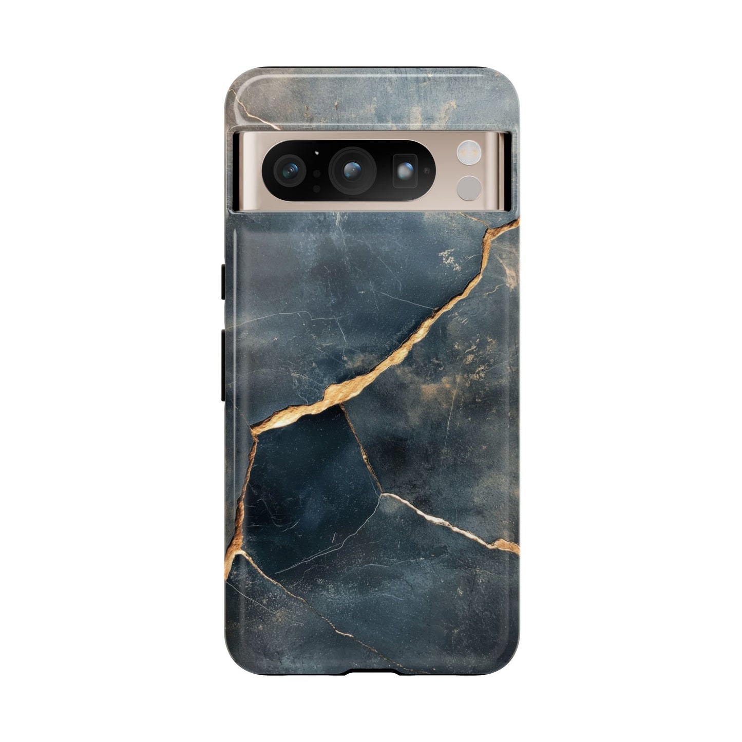 Cracked Marble Stone Phone Case for iPhone, Samsung & Google Pixel