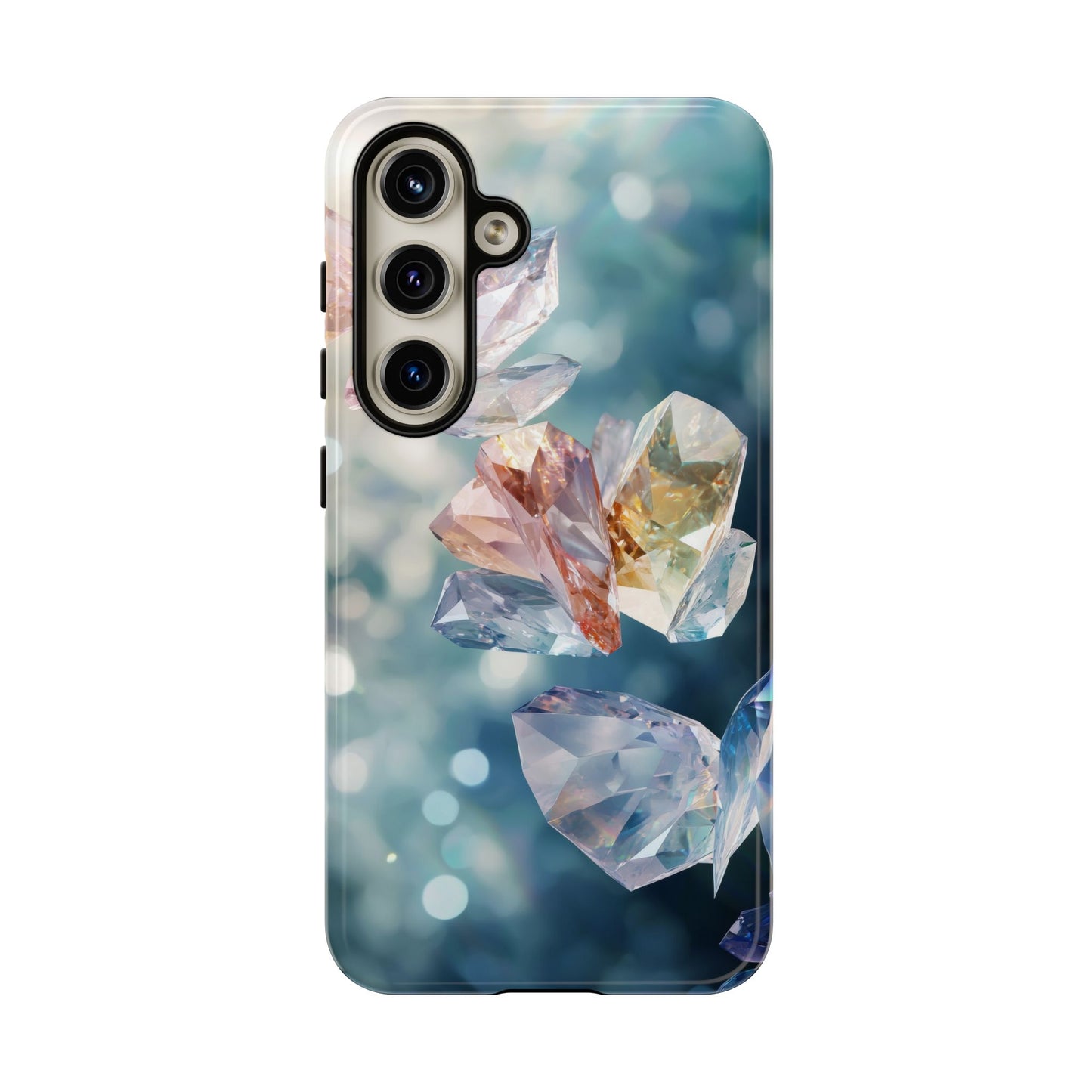 Crystal Butterfly Stones Phone Case for iPhone, Samsung & Google Pixel