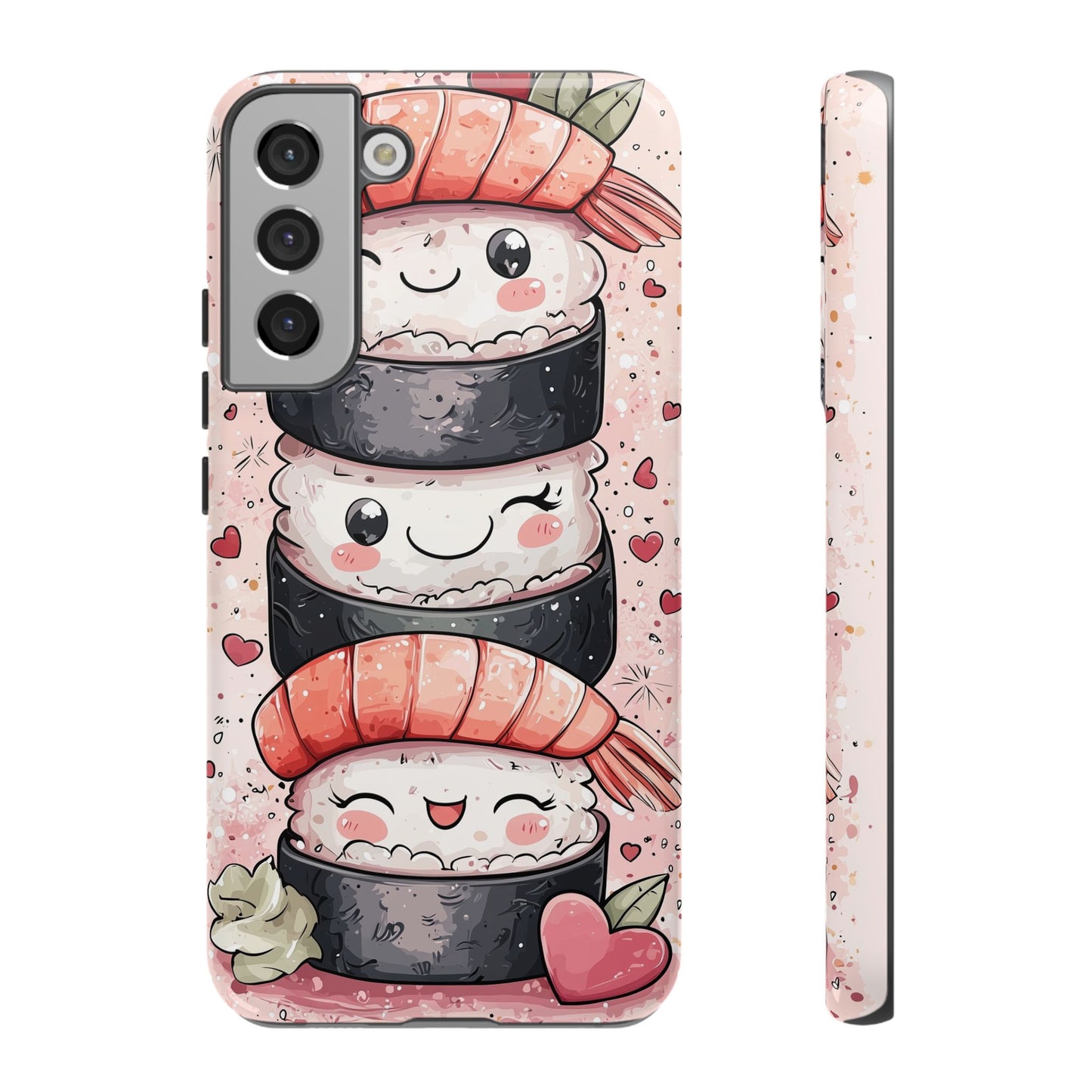 Anime Sushi Stack Phone Case β Cute & Tasty-Inspired Design for iPhone, Samsung, and Google Pixel