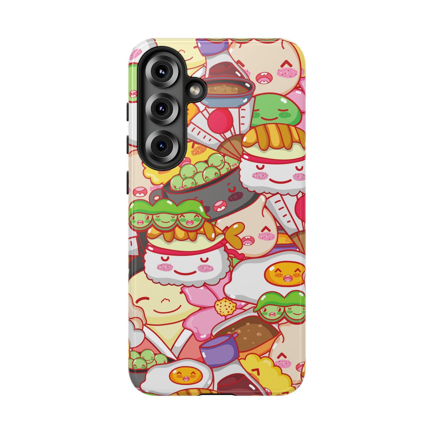 Kawaii Food Lover's Phone Case – iPhone, Google Pixel, Samsung