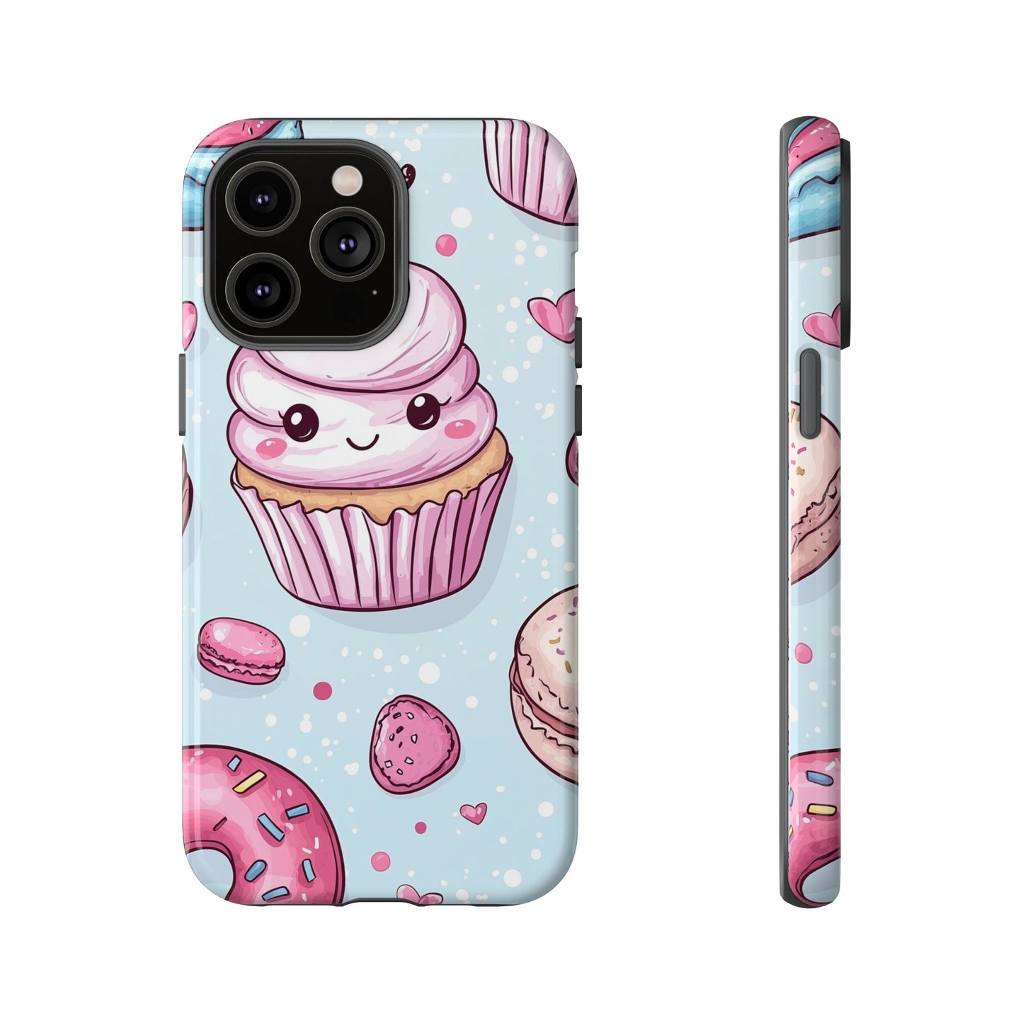 Kawaii Sweets: Adorable Dessert Anime Phone Case for iPhone, Samsung, Google Pixel