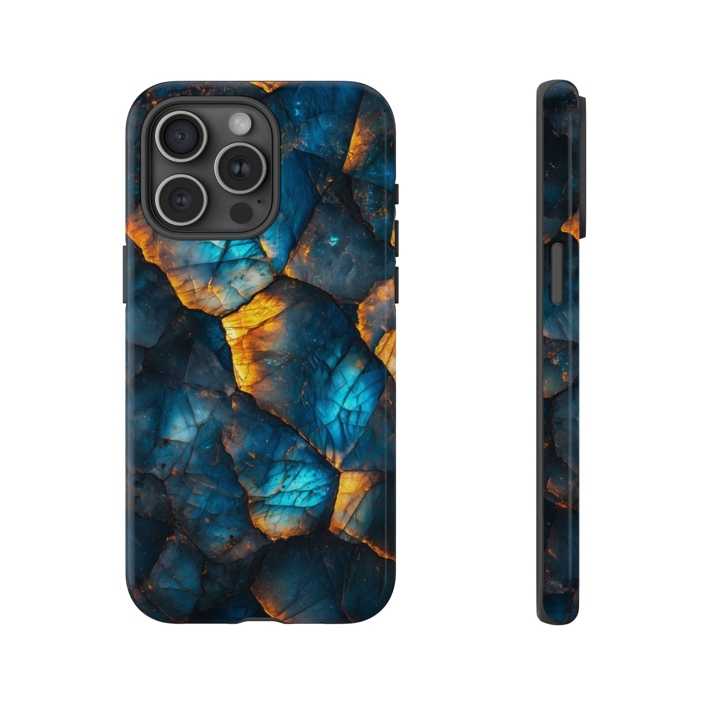 Luminous Midnight Stone Phone Case for iPhone, Samsung & Google Pixel