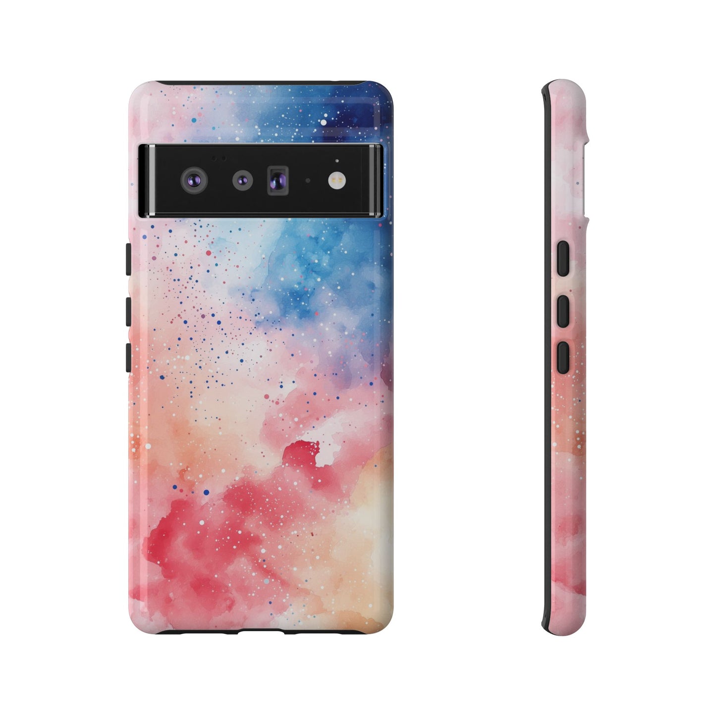 Celestial Haze – Vibrant Watercolor Phone Case for iPhone, google Pixel & Samsung