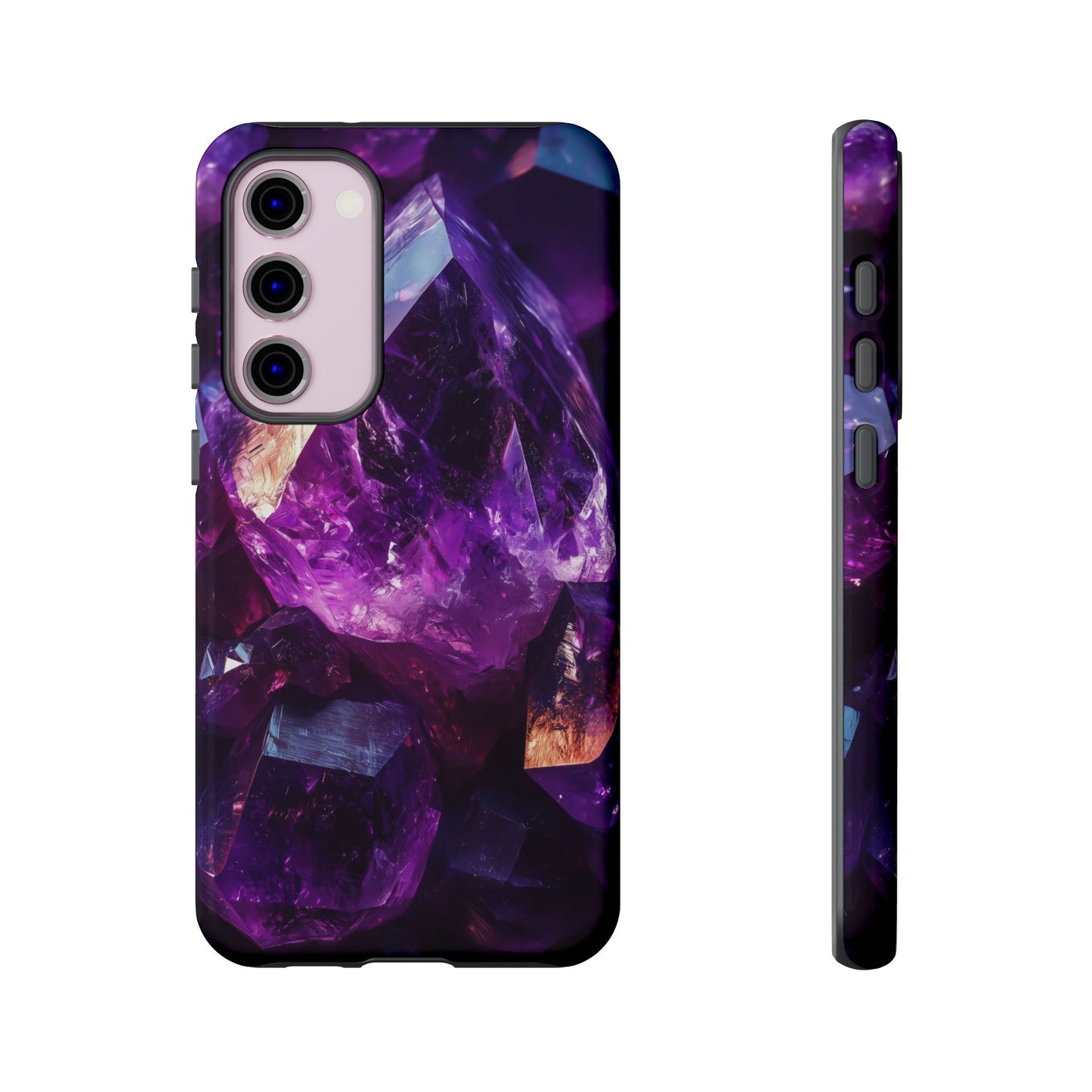 Royal Amethyst Stones Crystals Phone Case for iPhone, Samsung & Google Pixel