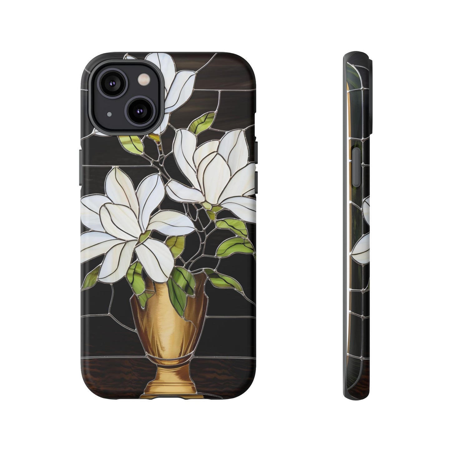 Stained Glass Floral Phone Case