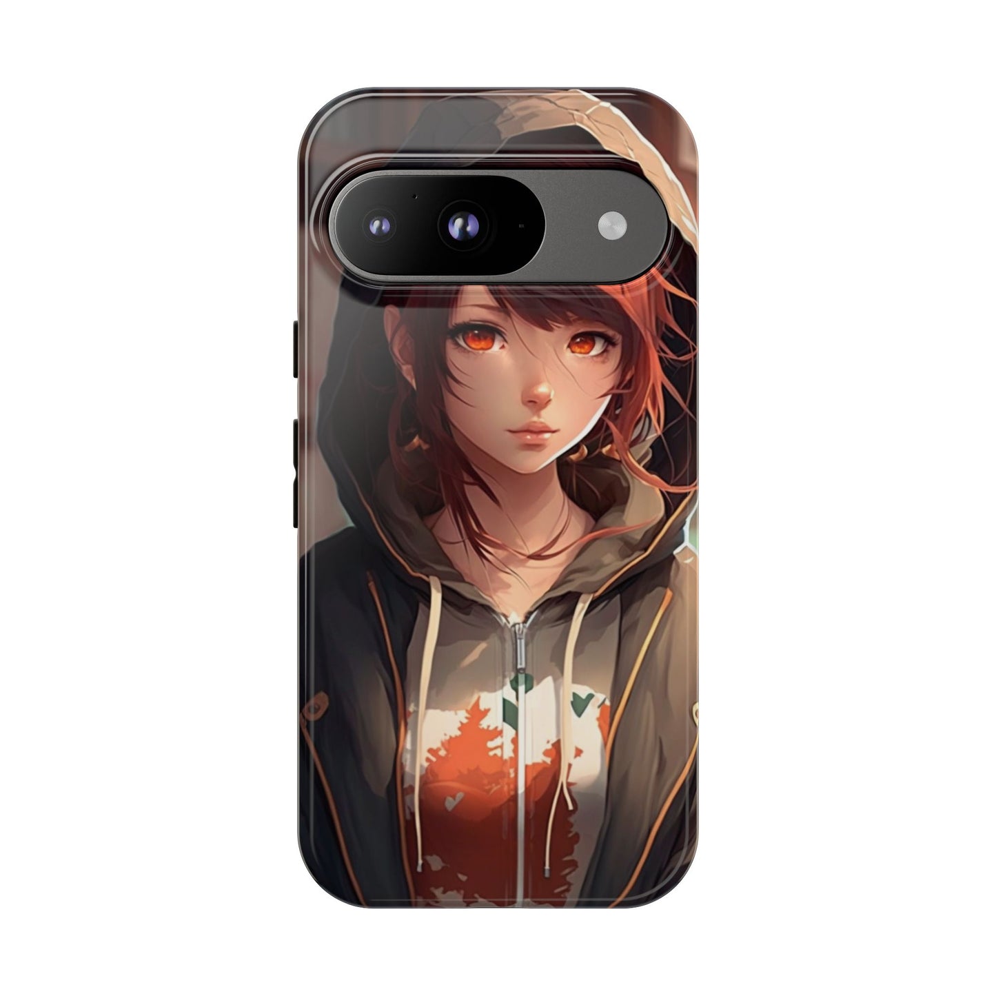 Anime Girl Phone Case - Cute Aesthetic Cover for iPhone, Samsung & Google Pixel, Girly Phone Case, Kawaii Lover Gift