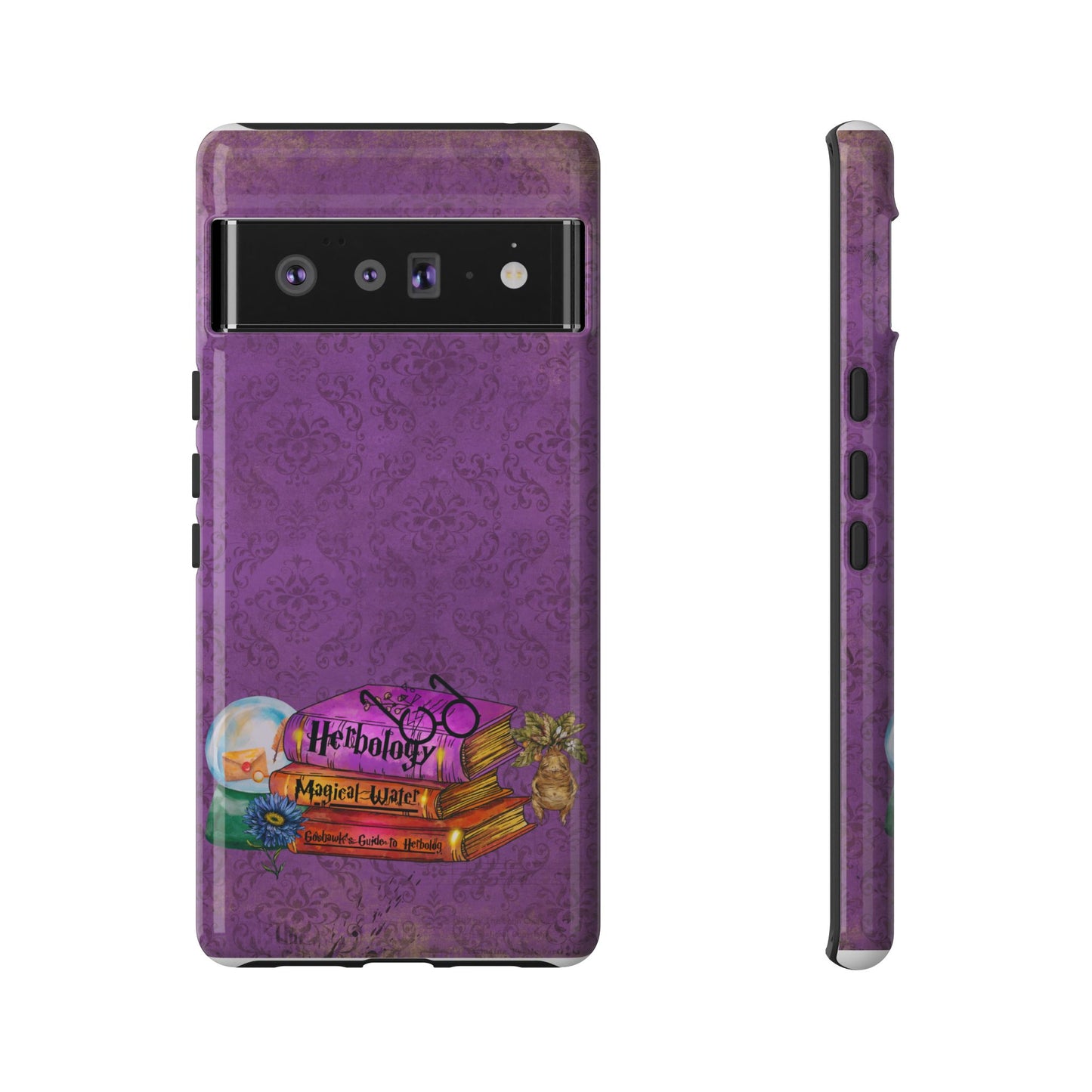 Herbology, Magical Water Witchy Phone Case for iPhone, Samsung & Google Pixel, Books Lover Gift