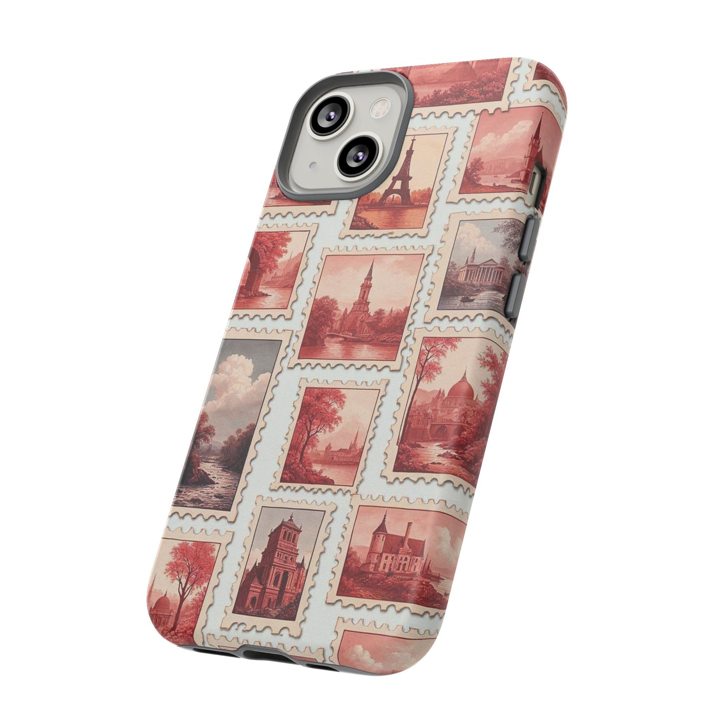 Vintage Postcard Stamps Phone Case