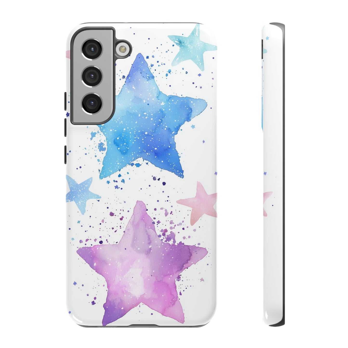 Stardust Whimsy Watercolor Phone Case for iPhone, google Pixel & Samsung