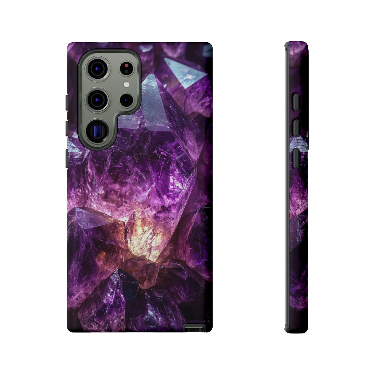 Royal Amethyst Stones Phone Case for iPhone, Samsung & Google Pixel