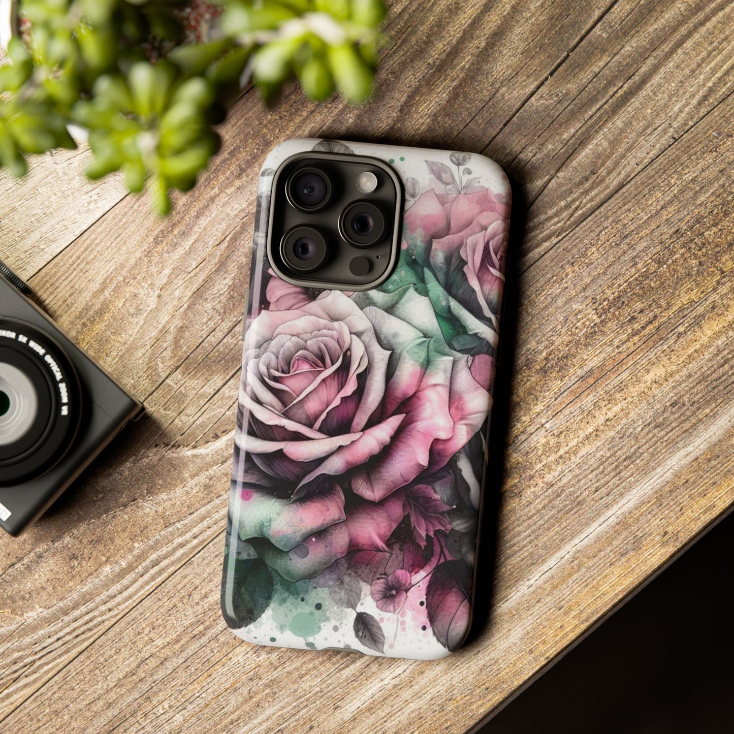 Rosy Romance Art Mobile Case