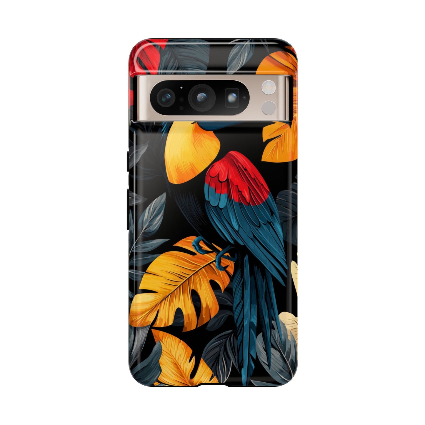Exotic Toucan Feathers Phone Case – Nature’s Elegance for iPhone, Pixel & Samsung