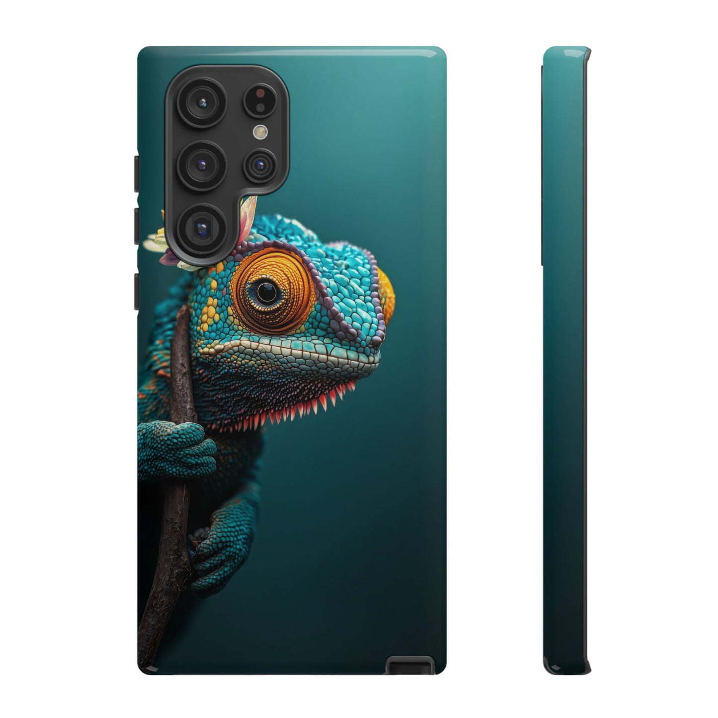 Color Shift Chameleon – Vibrant Reptile Skin Phone Case for iPhone, Pixel & Samsung