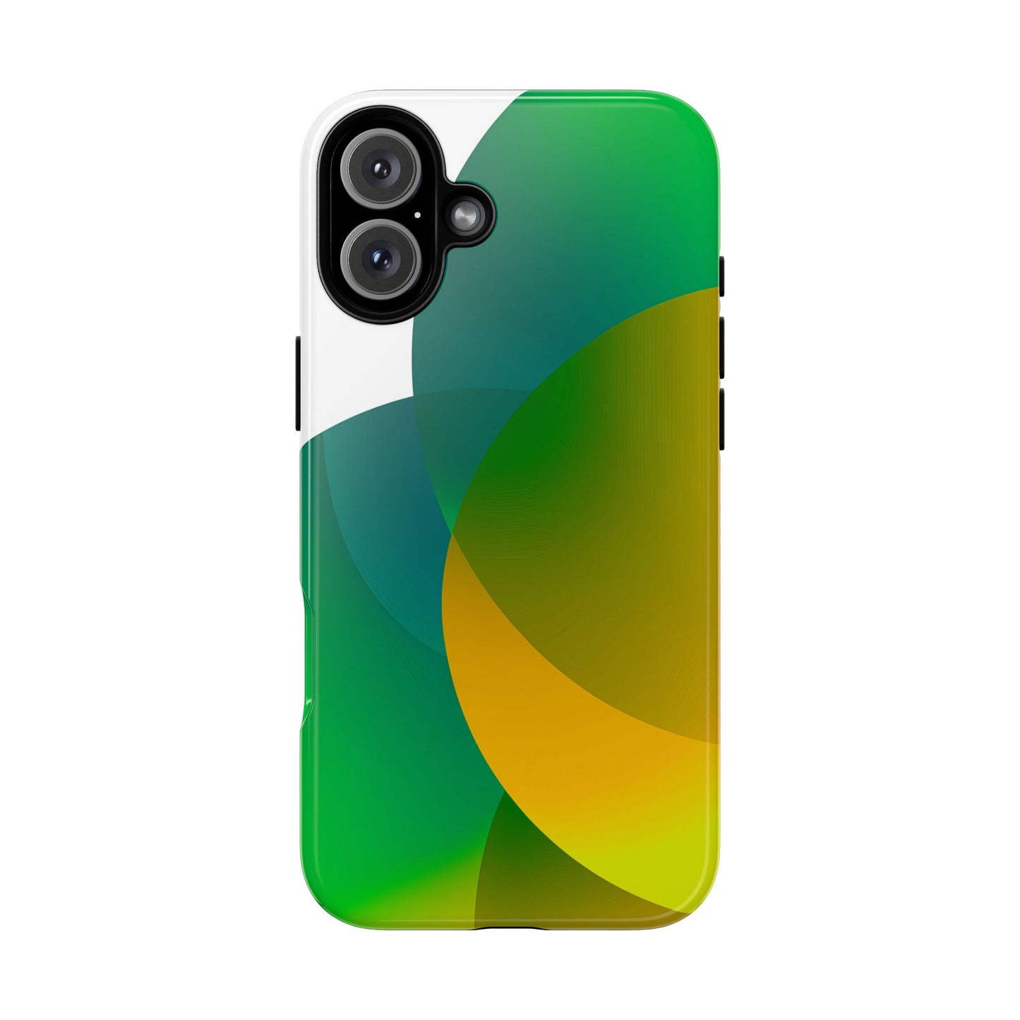 Verdant Bloom – Abstract Gradient Phone Case for iPhone, Samsung & Pixel