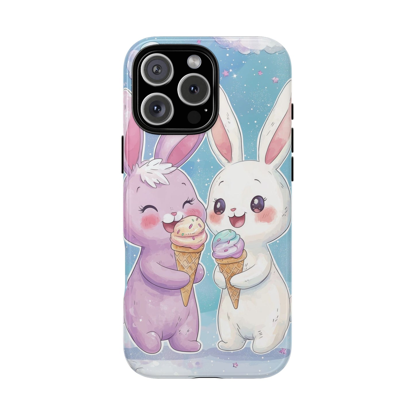 Sweet Bunny Bliss - Kawaii Anime Phone Case for iPhone, Samsung, Google Pixel