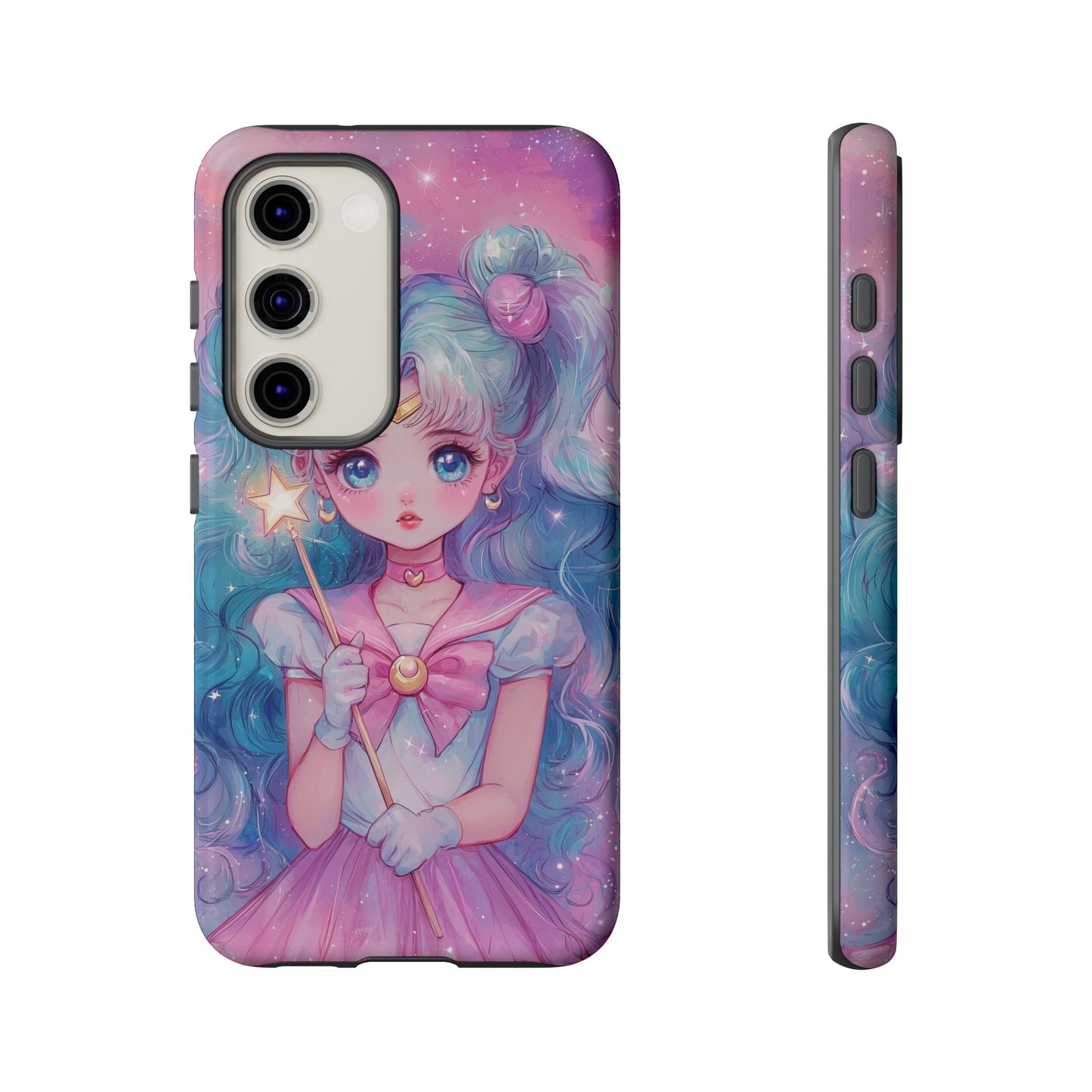 Magical Moon Guardian Anime Phone Case for iPhone, Samsung, Google Pixel