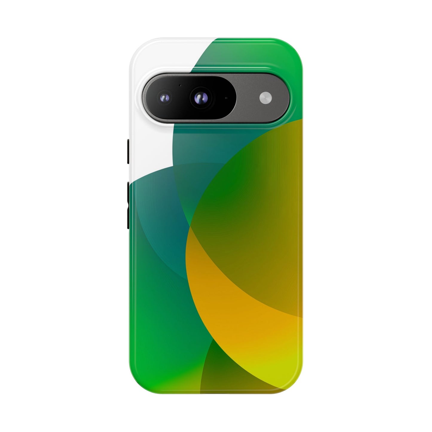 Verdant Bloom – Abstract Gradient Phone Case for iPhone, Samsung & Pixel